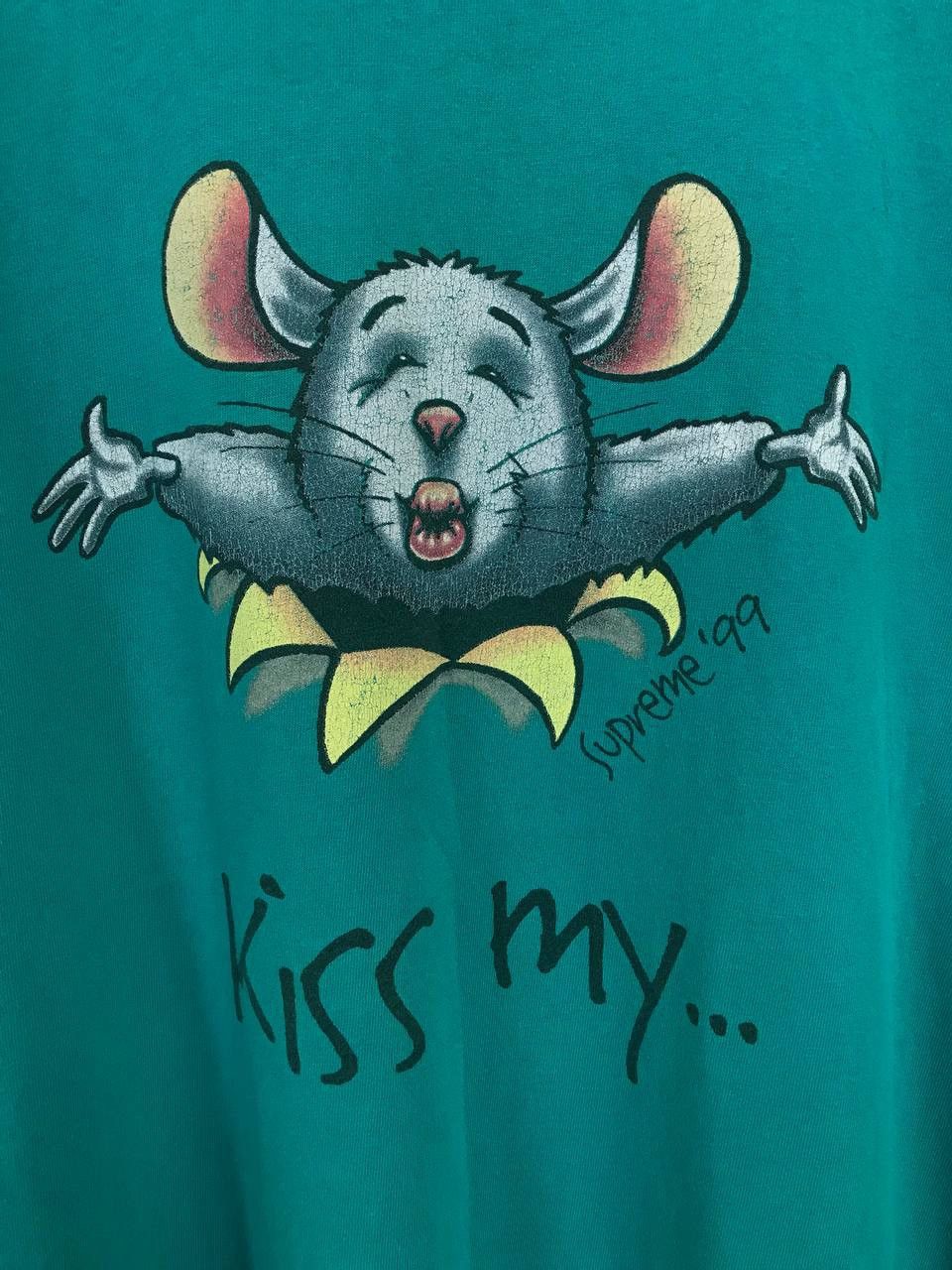 Vintage Charlie Chinchilla vintage 1999 humor overprinted tee Size US XL / EU 56 / 4 - 4 Thumbnail