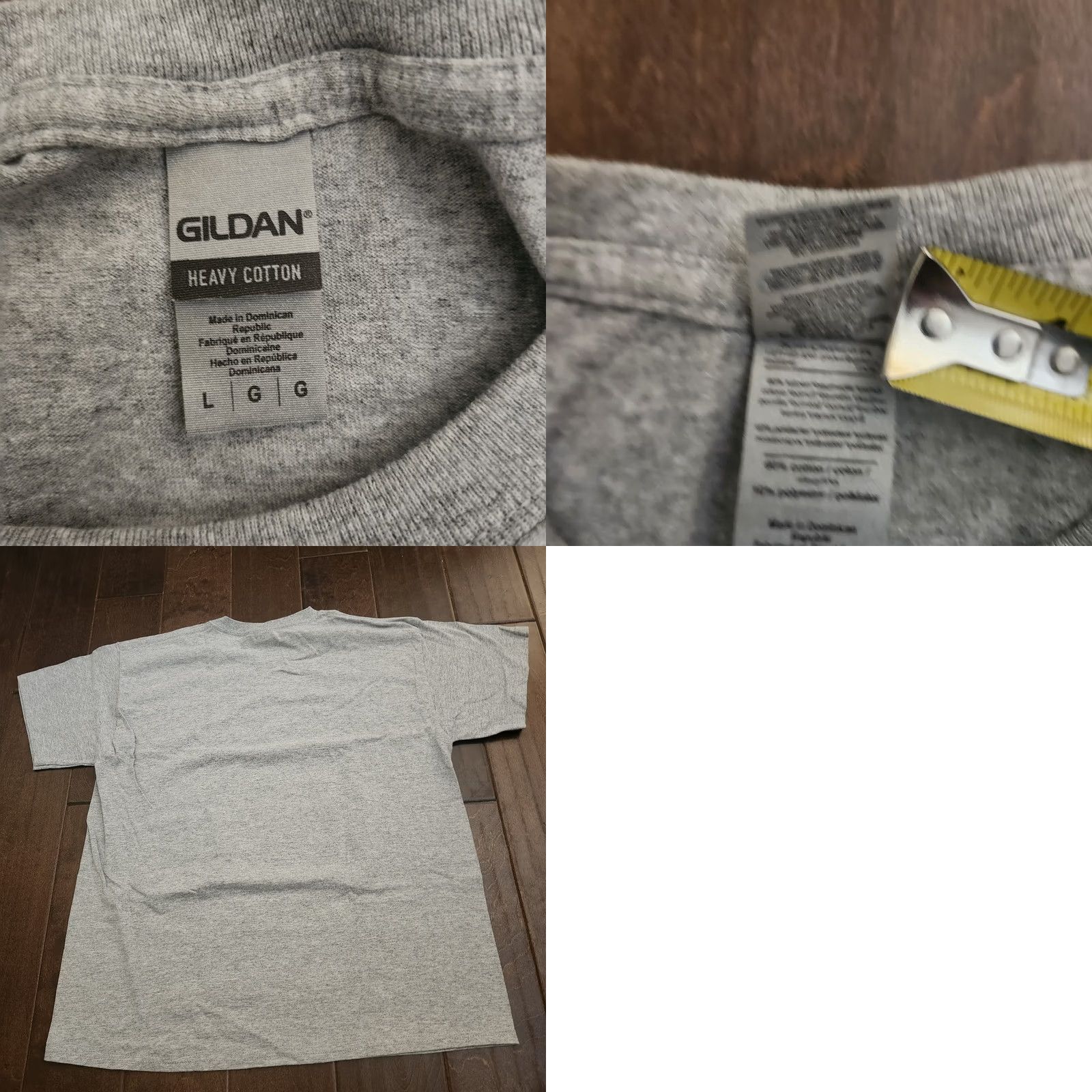 Gildan VINTAGE LA Lakers Dodgers World Champions Kobe Bryant 2020 Graphic Tee Shirt Gray 2XL Size US L / EU 52-54 / 3 - 9 Thumbnail