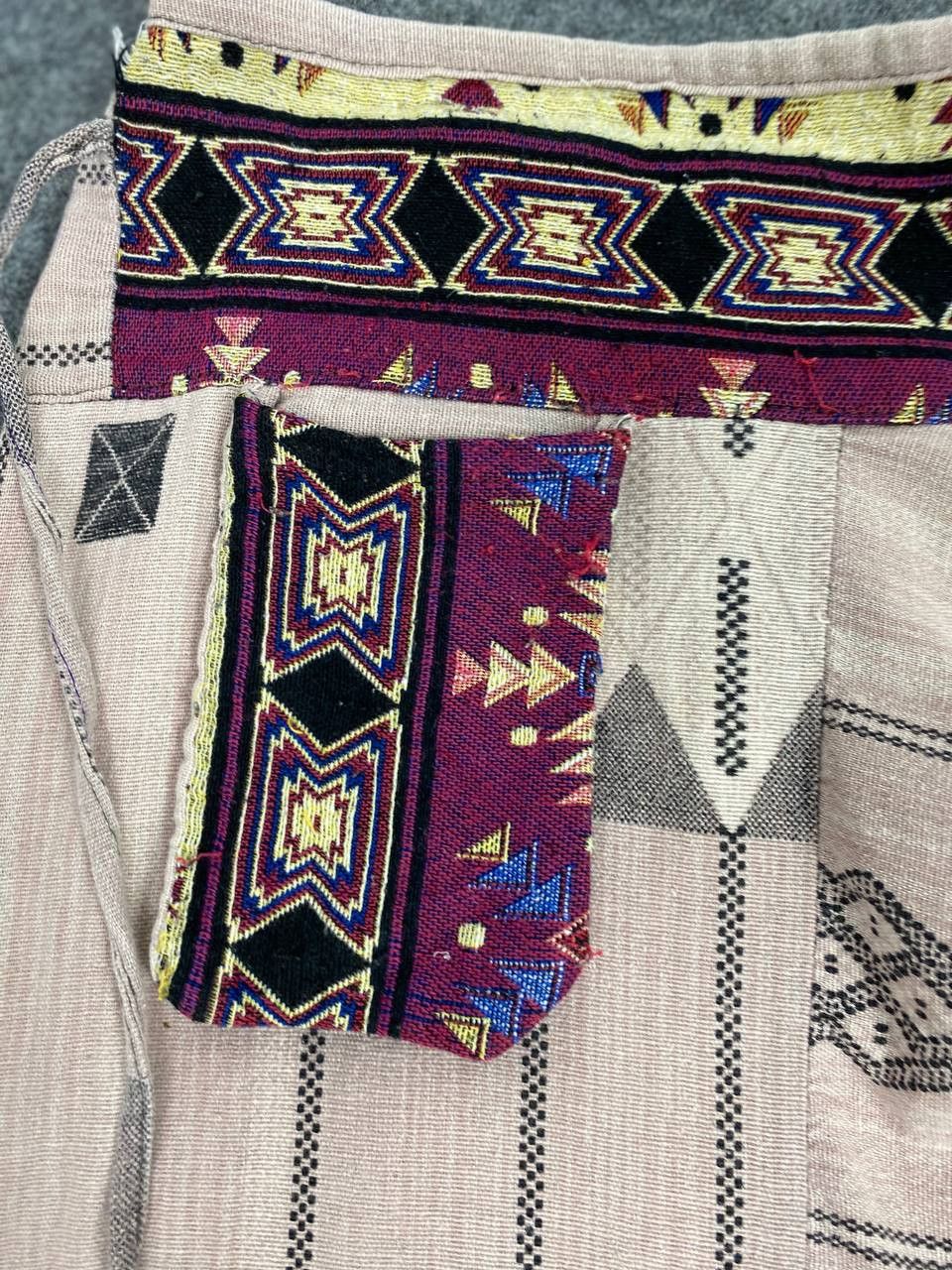 Vintage thailand cultural baggy pants nice design Size US 36 / EU 52 - 5 Thumbnail