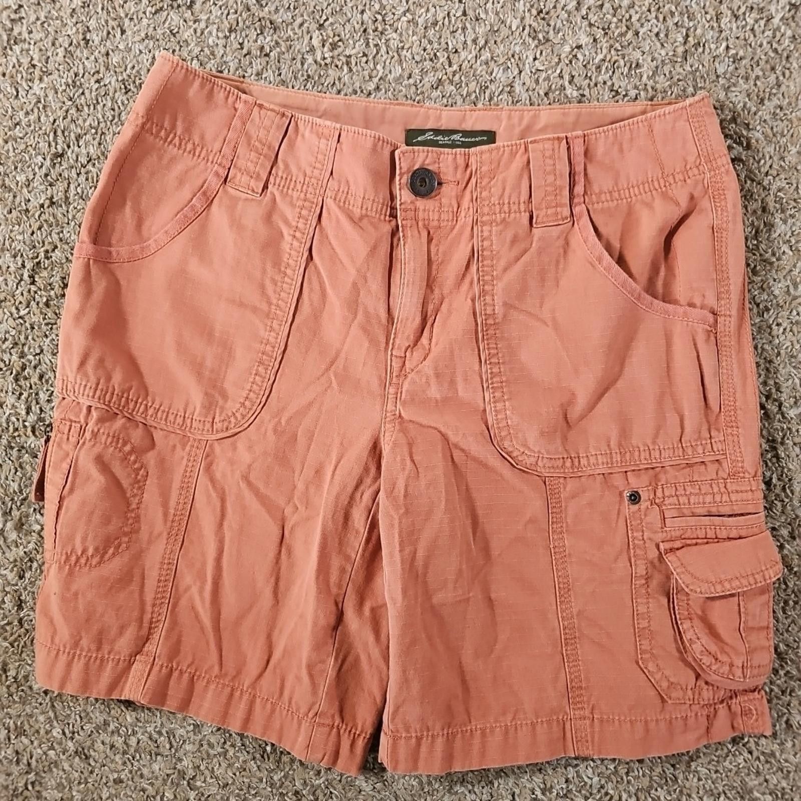 Eddie Bauer Eddie Bauer Sz 6 Ripstop Cargo Shorts Size 28" / US 6 / IT 42 - 1 Thumbnail