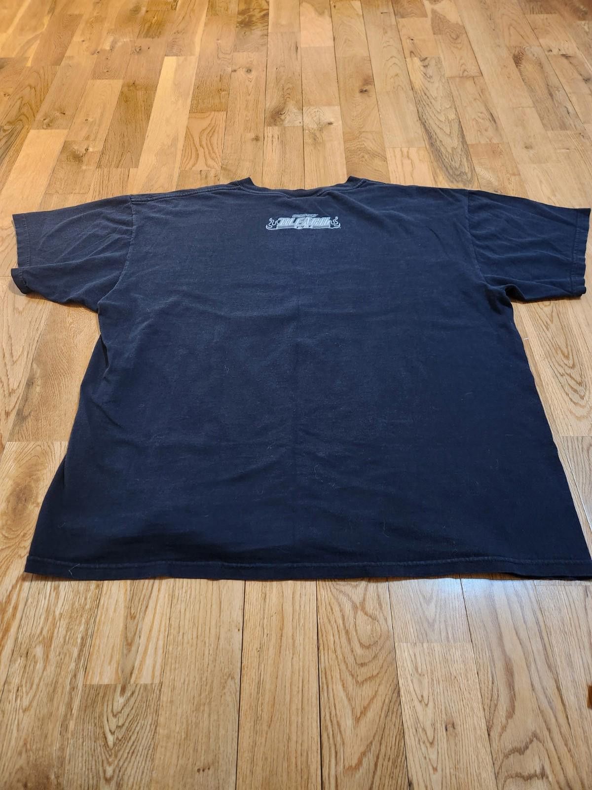 Designer RARE Vintage Bleach Ichigo Faces T-Shirt Black Mens XL Size US XL / EU 56 / 4 - 3 Thumbnail