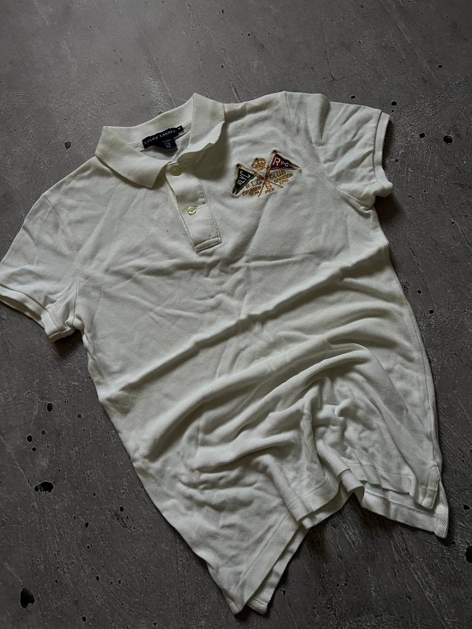 Polo Ralph Lauren Ralph Lauren women's polo shirt with yacht club embroidery M Size M / US 6-8 / IT 42-44 - 1 Thumbnail