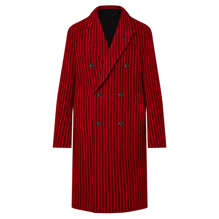 Louis Vuitton LV x Park Seo-Bo Double Face Wool and Silk Blend Coat Size US S / EU 44-46 / 1 - 1 Thumbnail