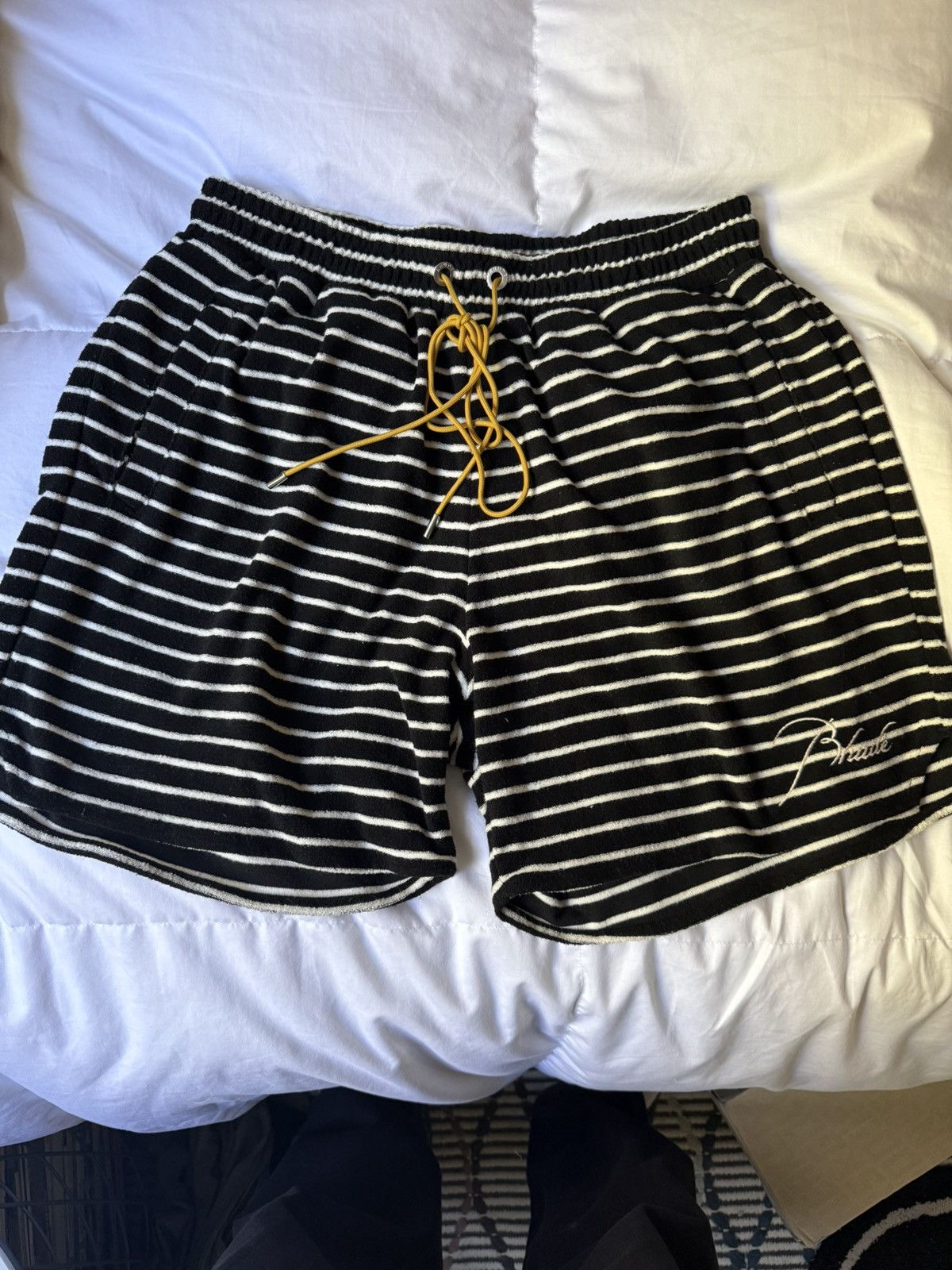 Rhude Rhude Striped Shorts Size US 33 - 1 Thumbnail