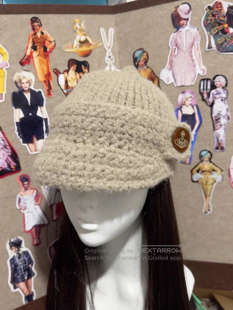 Vivienne Westwood Vivienne Westwood Knit Hat Size ONE SIZE - 4 Thumbnail
