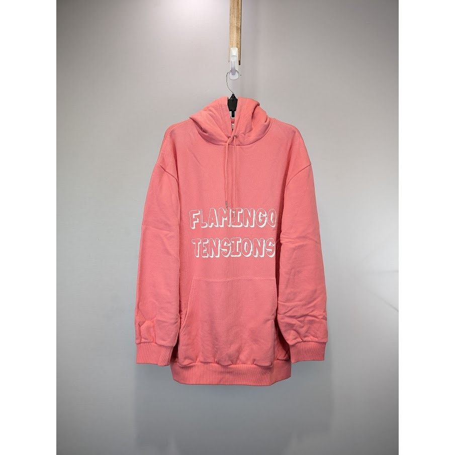 Celine o1rshd1 " Flamingo Tensions " Hoodie in Pink Size US M / EU 48-50 / 2 - 1 Thumbnail