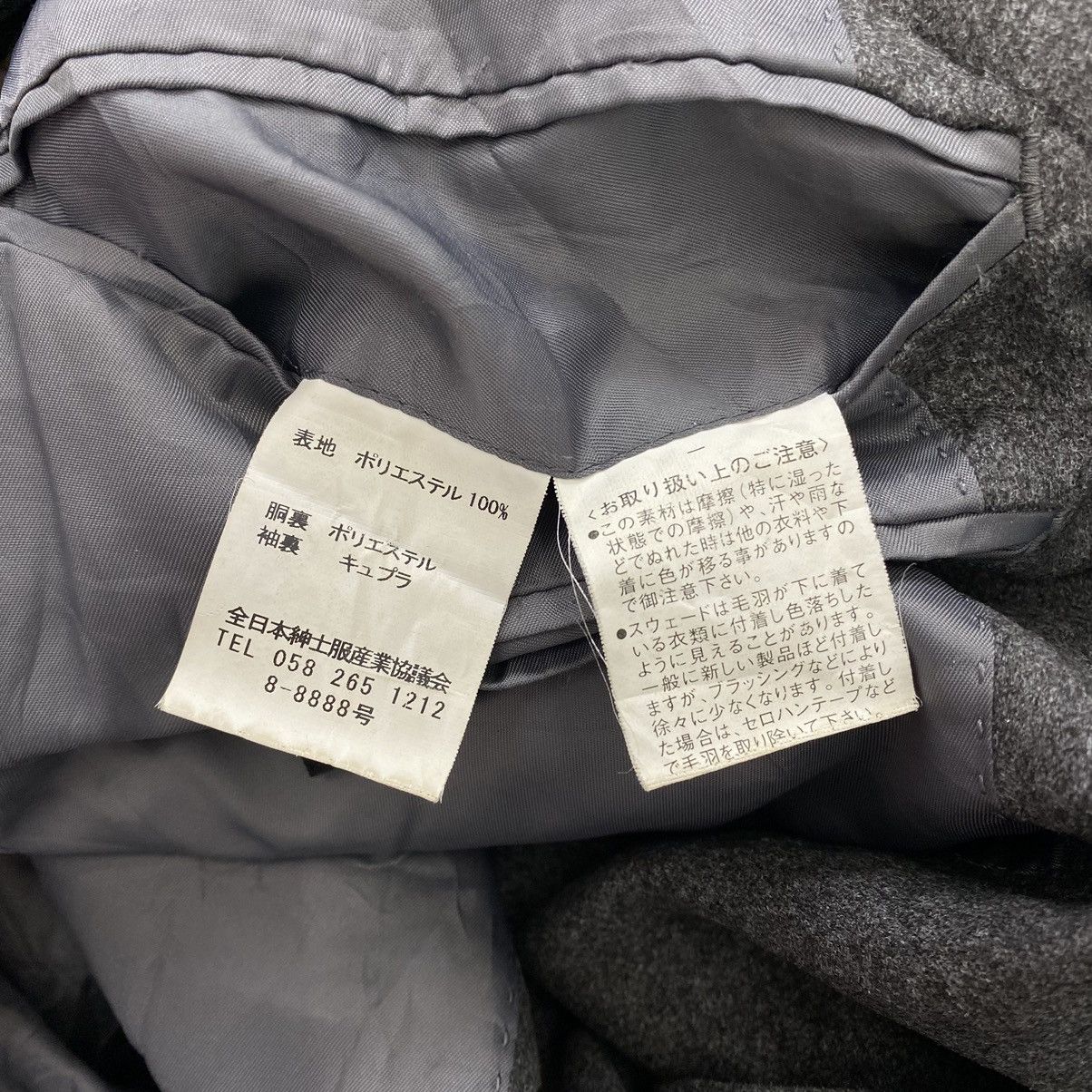 Japanese Brand KANSAI YAMAMOTO Japanese Brand Plain Grey Blazer Coat Jacket Size US L / EU 52-54 / 3 - 6 Thumbnail