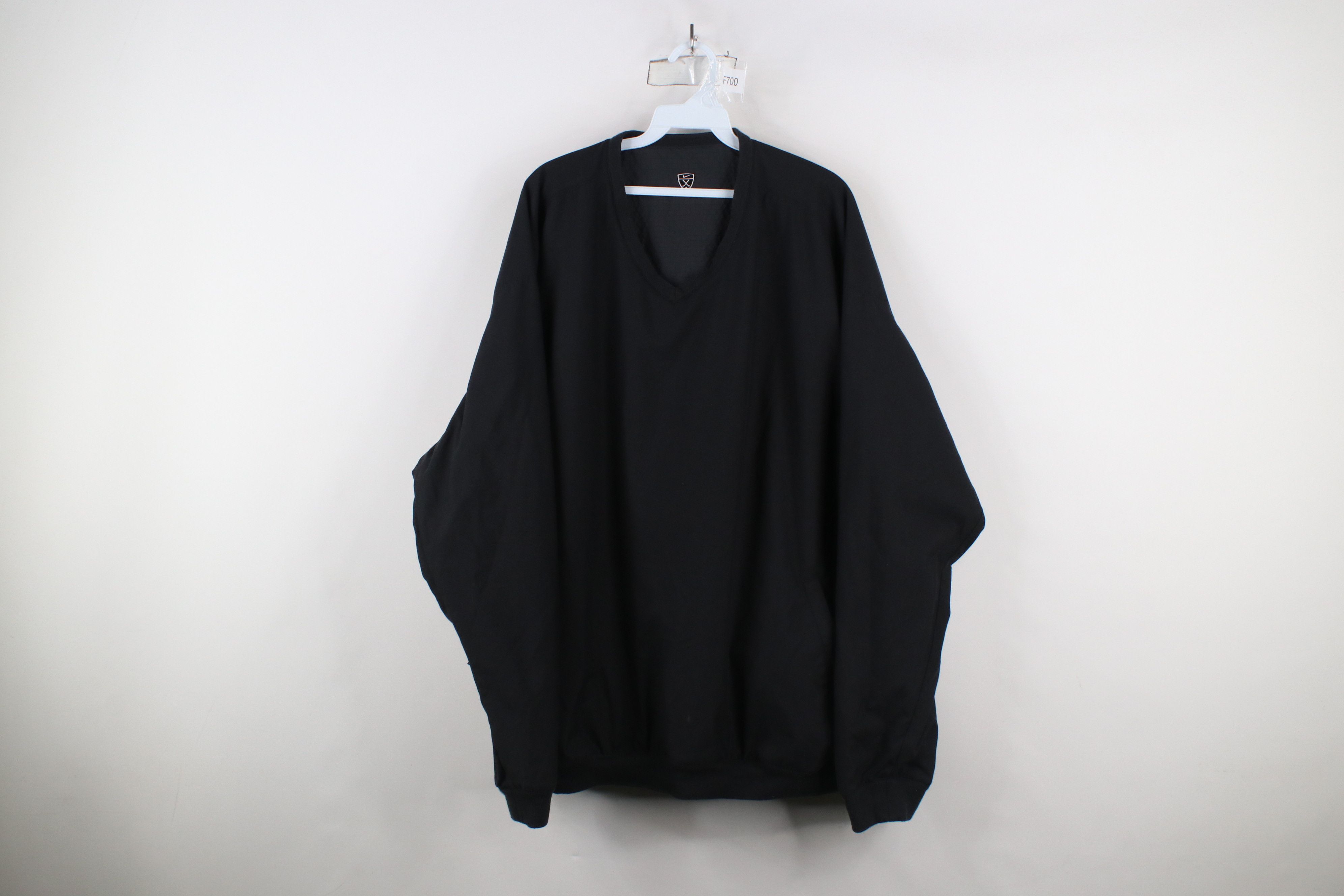 Nike × Vintage Vintage Nike Golf Scott Mini Swoosh Reversible Jacket Black Size US XXL / EU 58 / 5 - 1 Thumbnail
