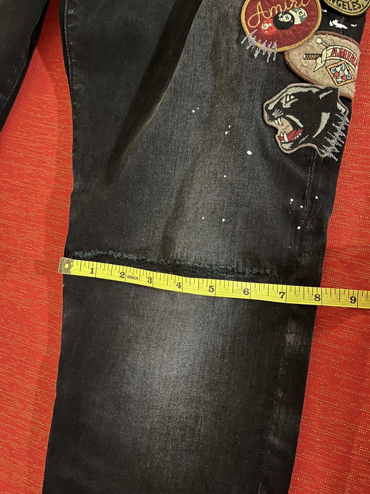 Amiri Amiri Vintage Patch Skinny Jeans Sz 38 Size US 38 / EU 54 - 22 Thumbnail