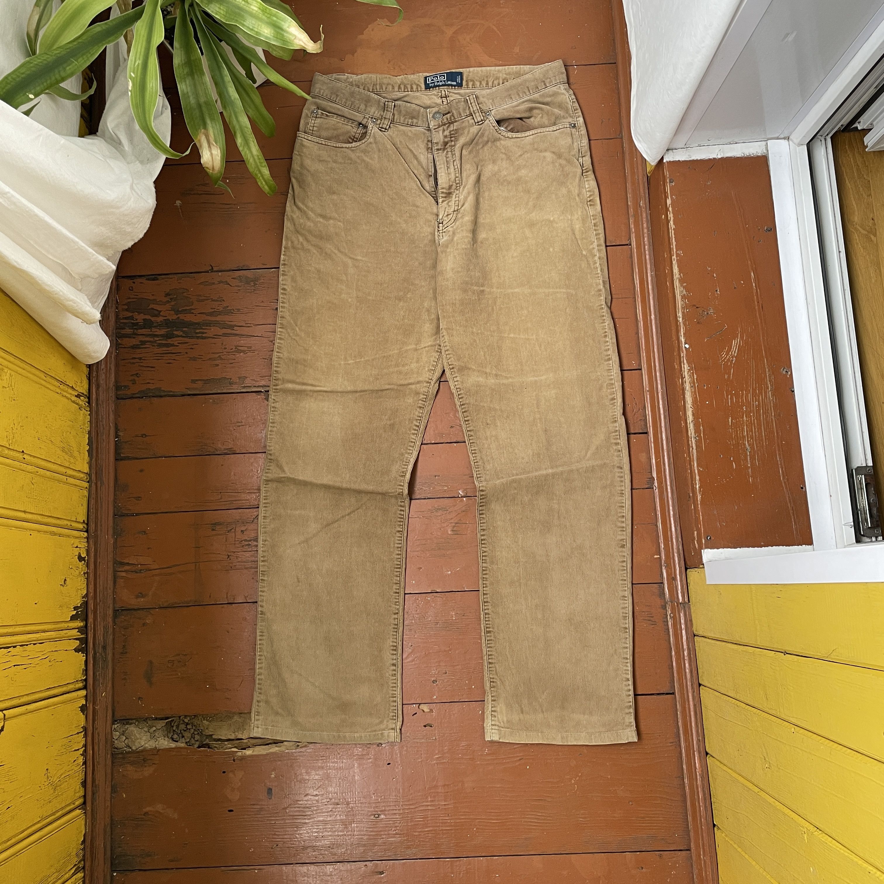 Polo Ralph Lauren Polo Ralph Lauren Custom Pants skeleton love bone faded Size US 33 - 9 Thumbnail