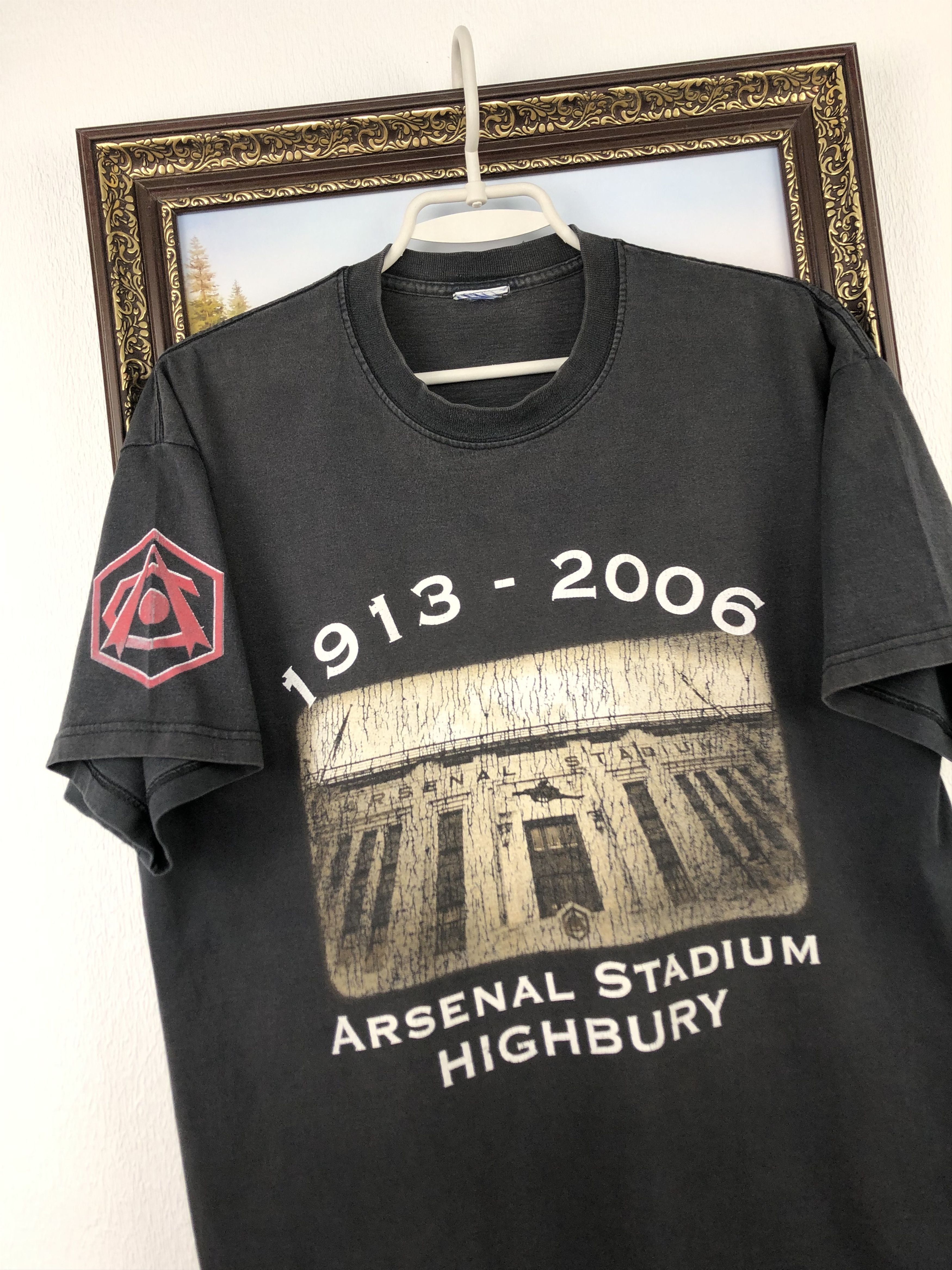 Vintage Vintage Arsenal Football Shirt Highbury Stadium Jersey Tee Size US M / EU 48-50 / 2 - 3 Thumbnail