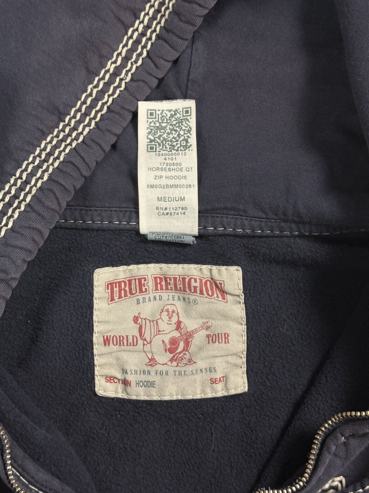True Religion True Religion track suit zip hoodie sweatpants navy Size US M / EU 48-50 / 2 - 5 Thumbnail