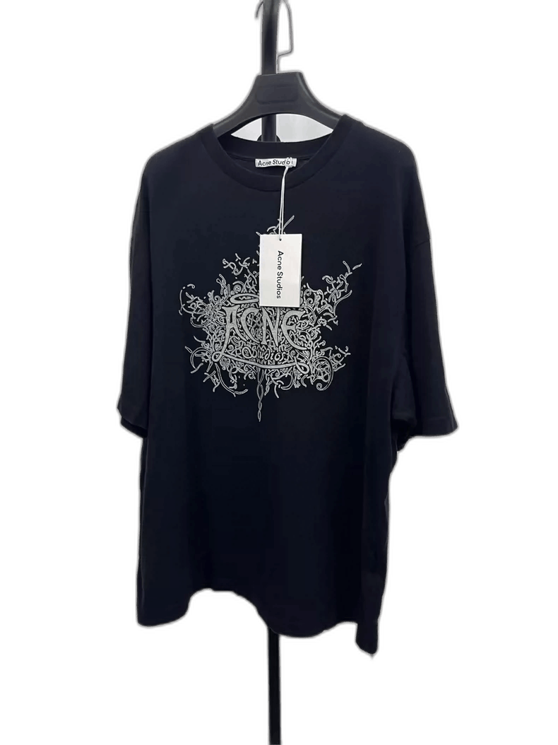 Acne Studios Acne Studios Black Short Sleeve T-Shirt-yf Size US L / EU 52-54 / 3 - 1 Thumbnail