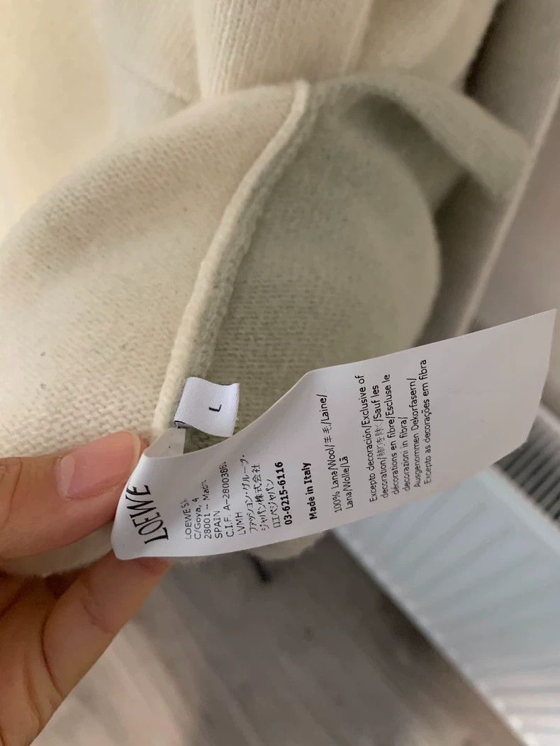 Loewe Loewe Classic polo neck knit Size L / US 10 / IT 46 - 4 Thumbnail