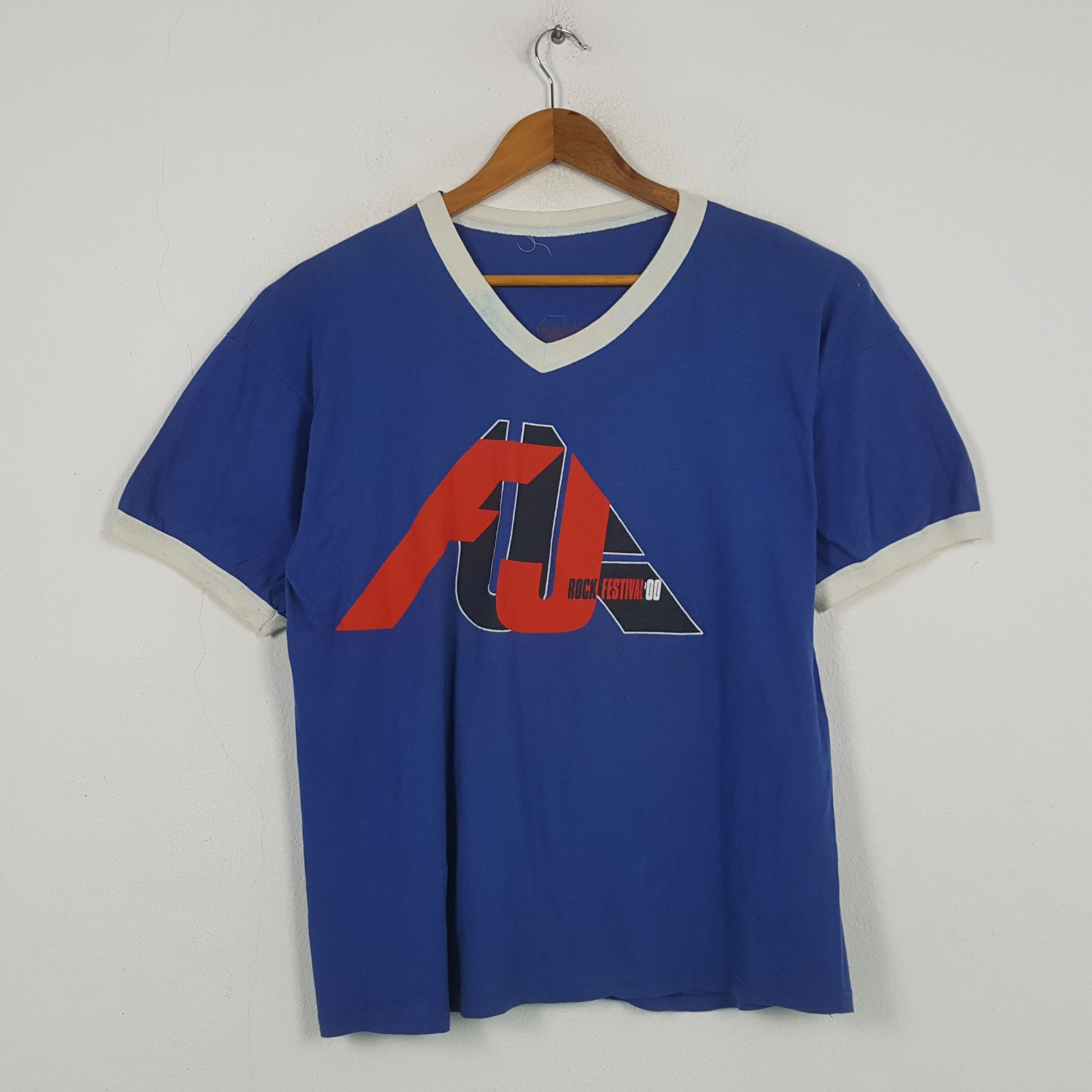 Band Tees × Vintage Vintage FUJI ROCK FESTIVAL 2000 Britpop Band T-shirt 31 Size US XL / EU 56 / 4 - 3 Thumbnail