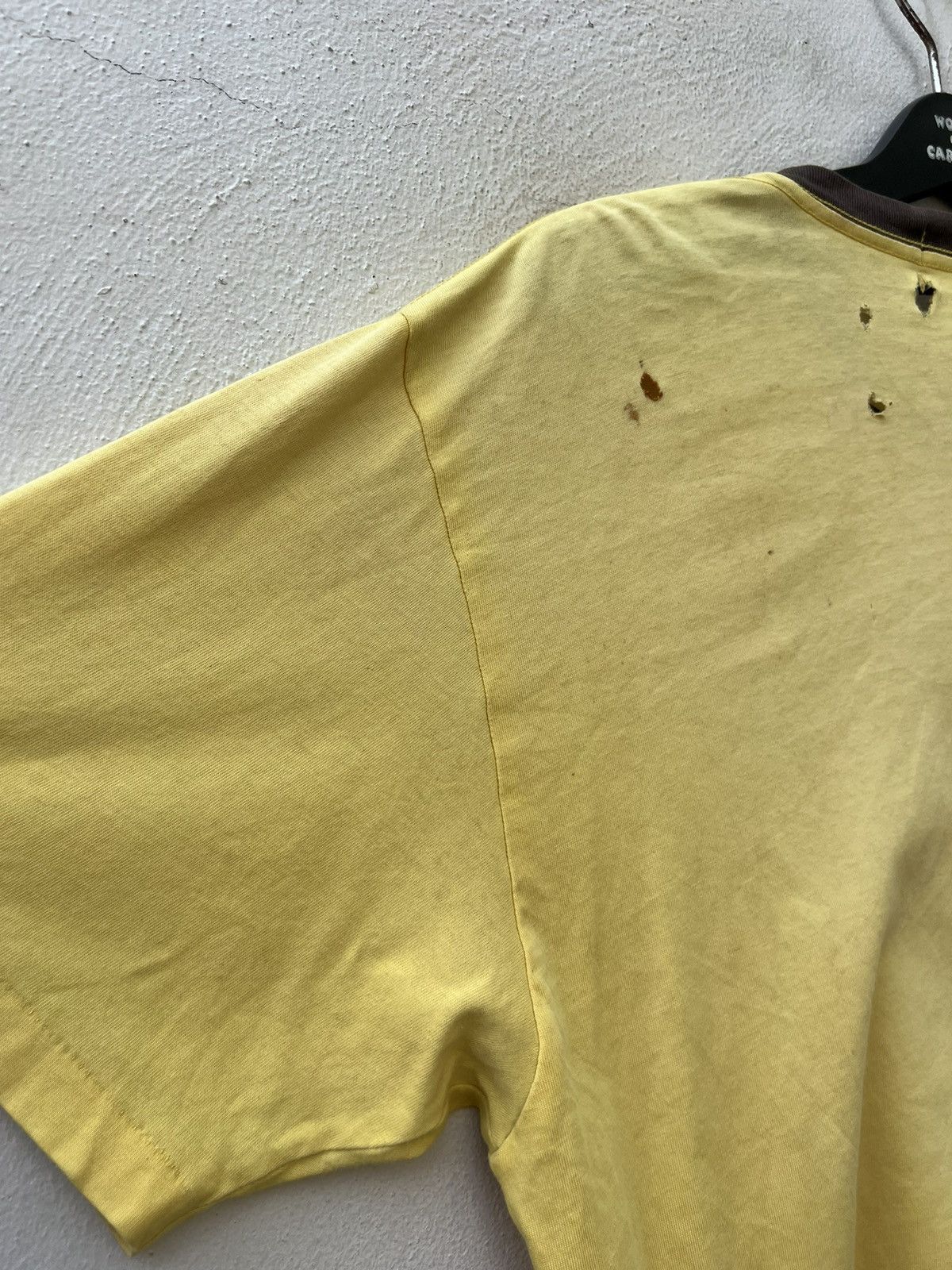 Ralph Lauren Trashed Vintage 90s Ralph Lauren Polo Sport USA Flag t shirt Size US L / EU 52-54 / 3 - 19 Thumbnail