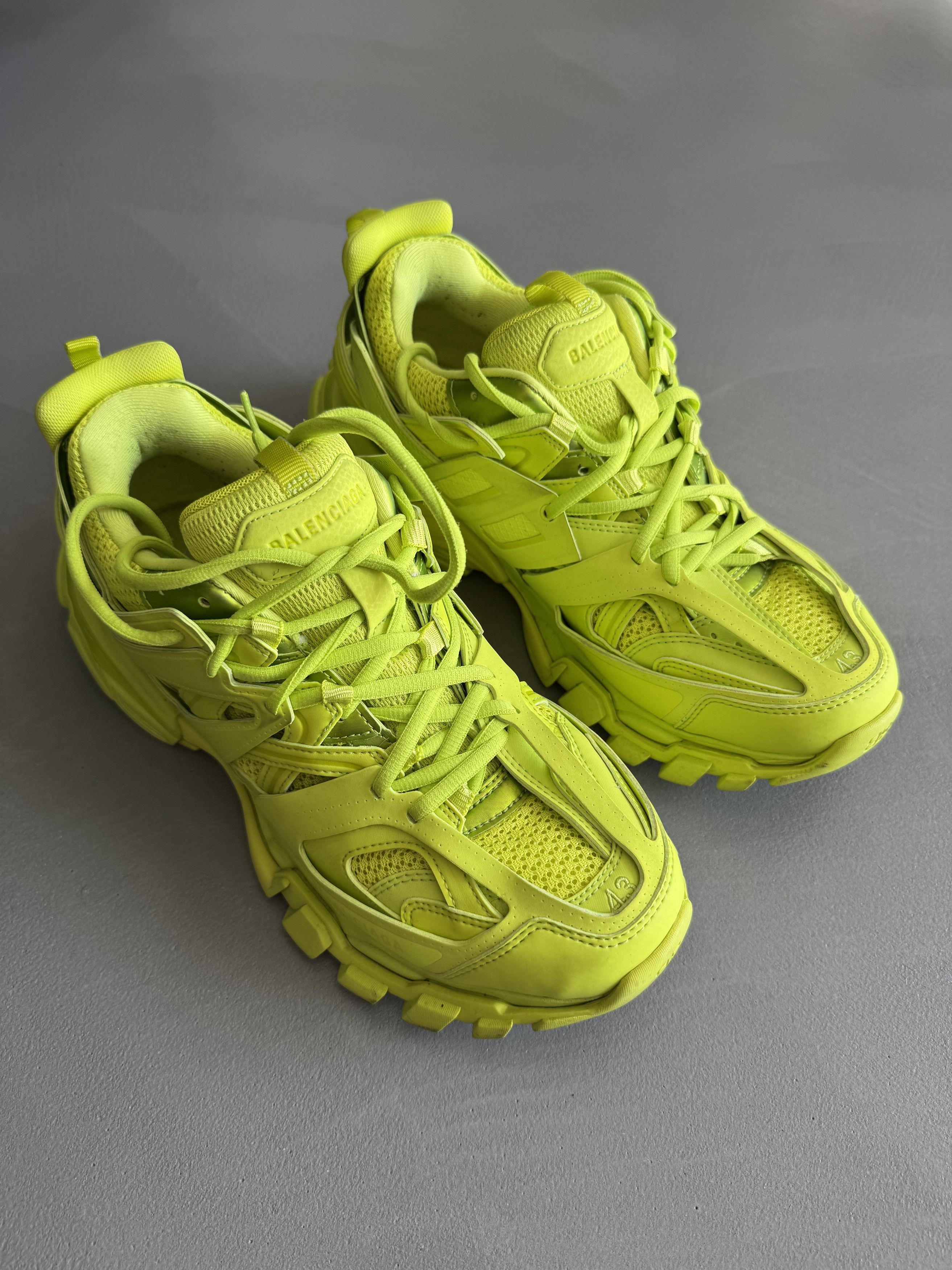Balenciaga Balenciaga Track Neon Yellow Sneakers Fluorescent Size US 10 / EU 43 - 2 Thumbnail