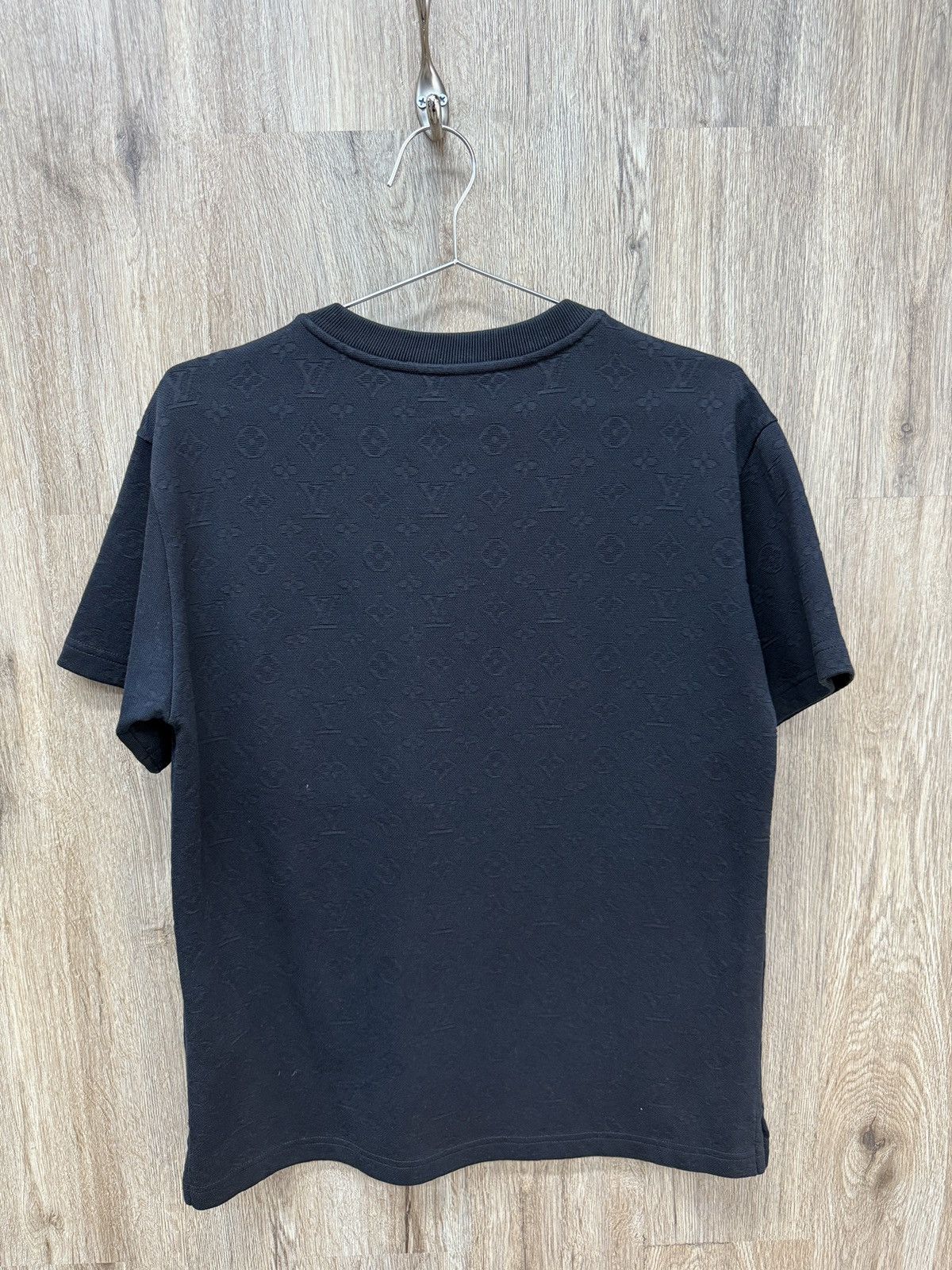 Louis Vuitton Louis Vuitton Black Monogram Pocket Tee Size US XS / EU 42 / 0 - 6 Thumbnail
