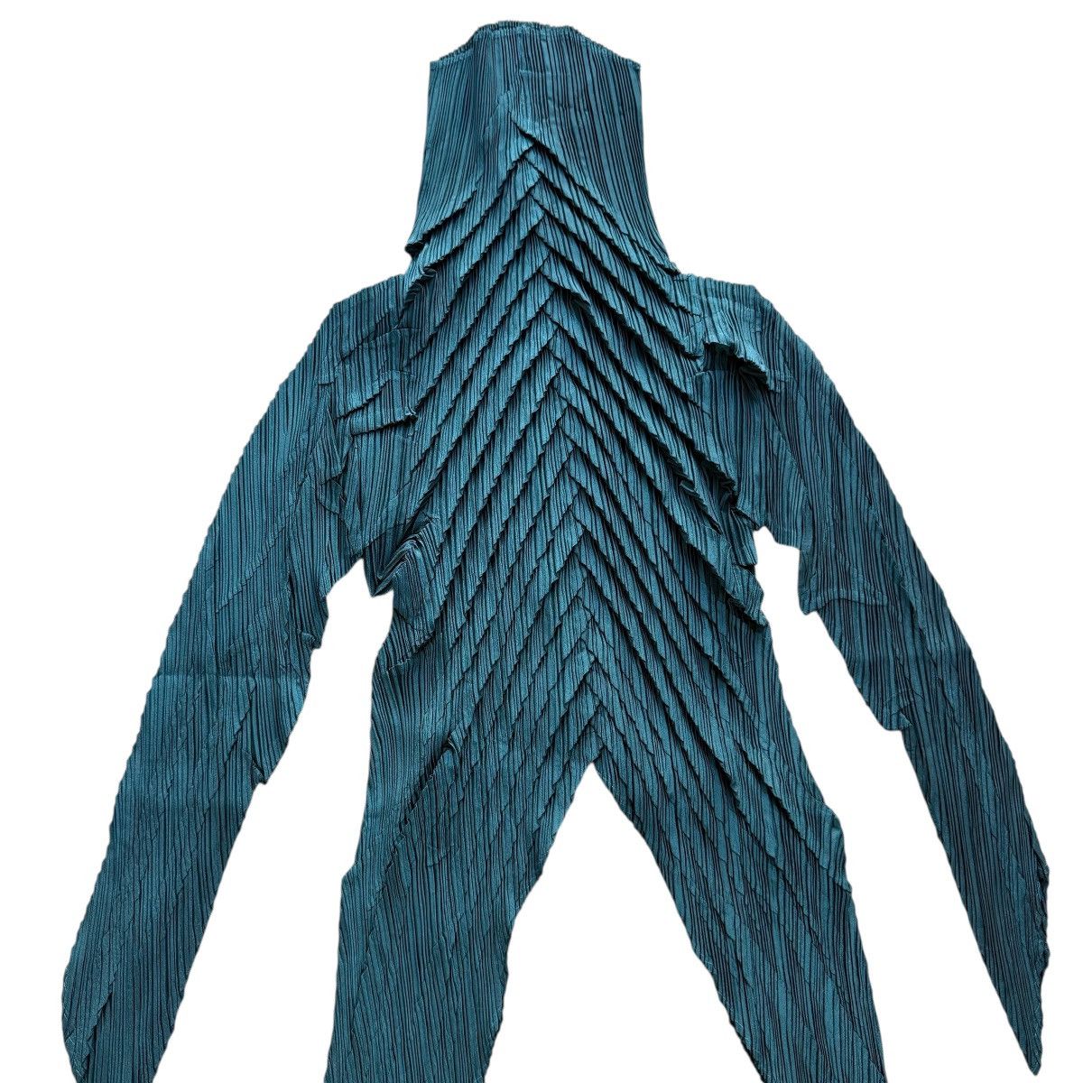 Issey Miyake RARE 1998 Issey Miyake pleated blouse Size M / US 6-8 / IT 42-44 - 2 Thumbnail
