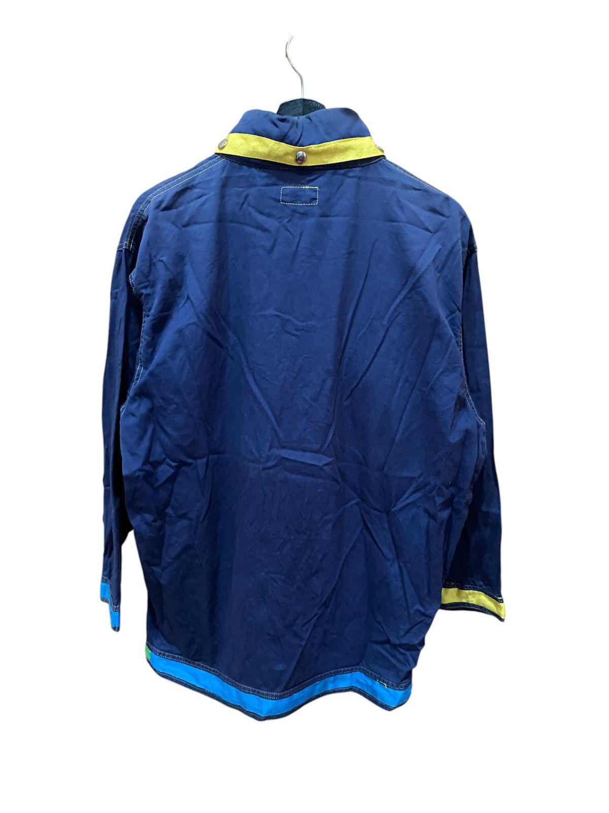 Vintage VINTAGE MODIGLIANI BLUE INDIGO JACKET Size US S / EU 44-46 / 1 - 2 Thumbnail