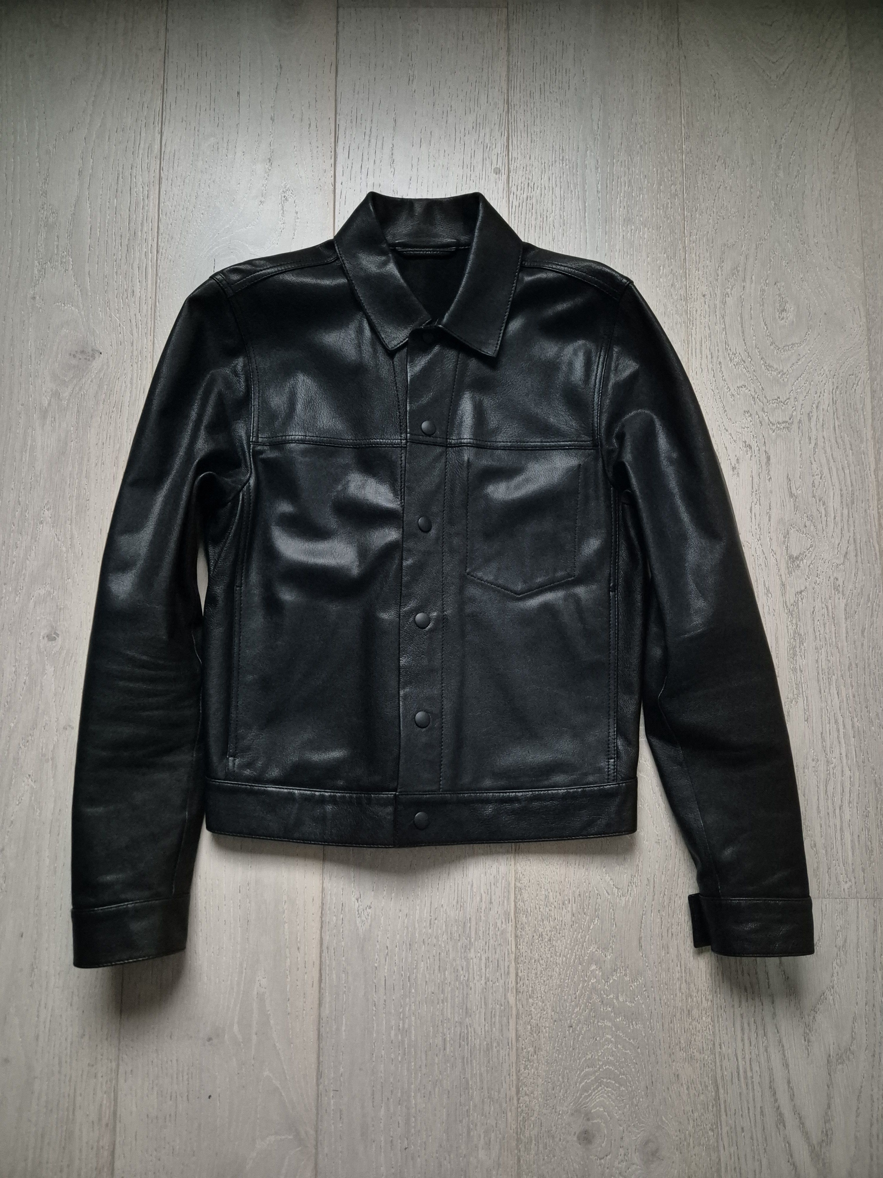 Acne Studios Acne Studios Jam Leather Jacket Size 48 | Grailed