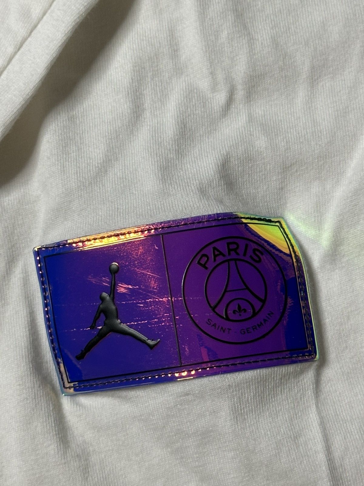 Jordan Brand Paris Saint Germain PSG FC Nike Men's White LongSleeve Size US M / EU 48-50 / 2 - 7 Thumbnail