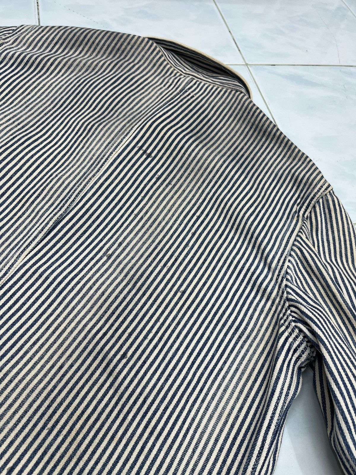 Johnbull 🔥🔥🔥ARCHIVE VINTAGE JOHN BULL HICKORY STRIPE CHORE JACKET Size US M / EU 48-50 / 2 - 20 Thumbnail