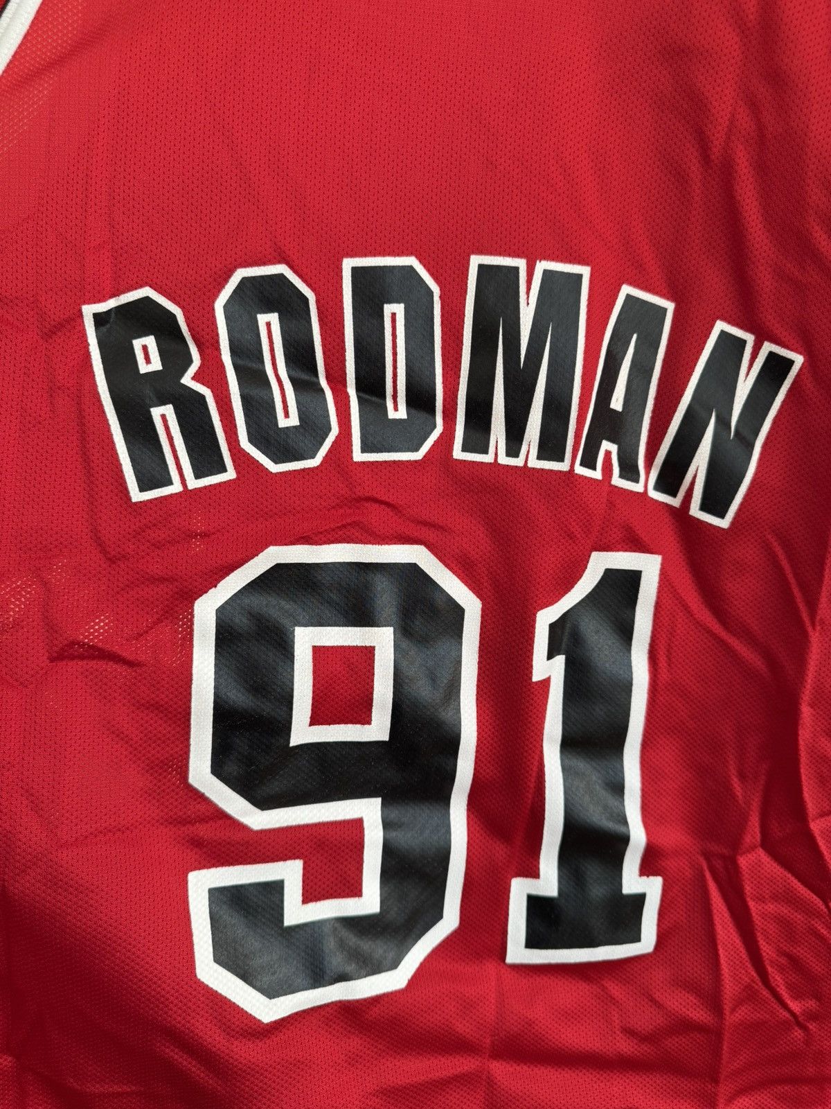 Champion Vntg 90’s Chicago Bulls Dennis Rodman Champion Jersey Sz 48 Size US M / EU 48-50 / 2 - 4 Thumbnail