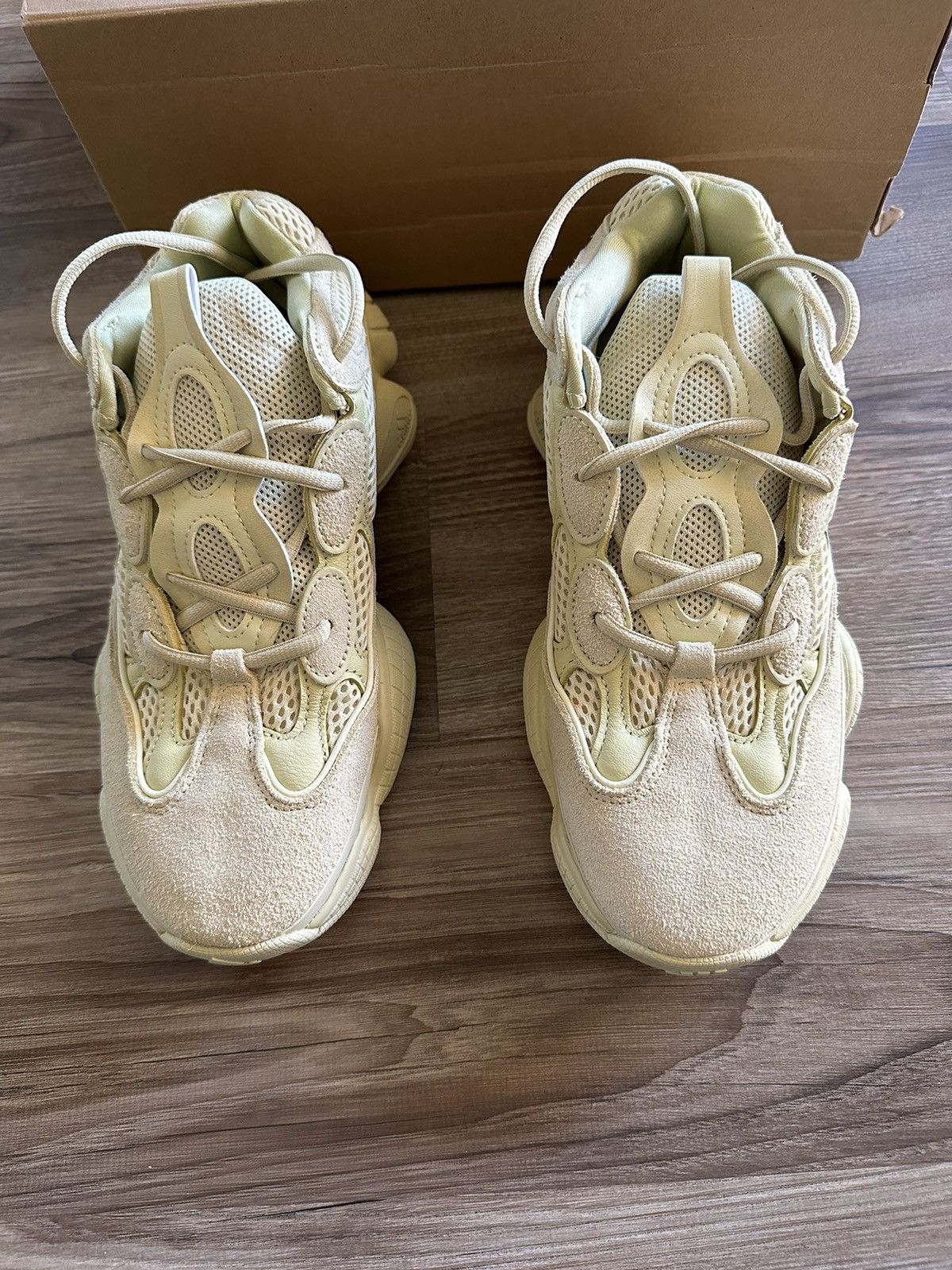Adidas Adidas Yeezy 500 Super Moon Yellow size 8 Mens Size US 8 / EU 41 - 4 Thumbnail