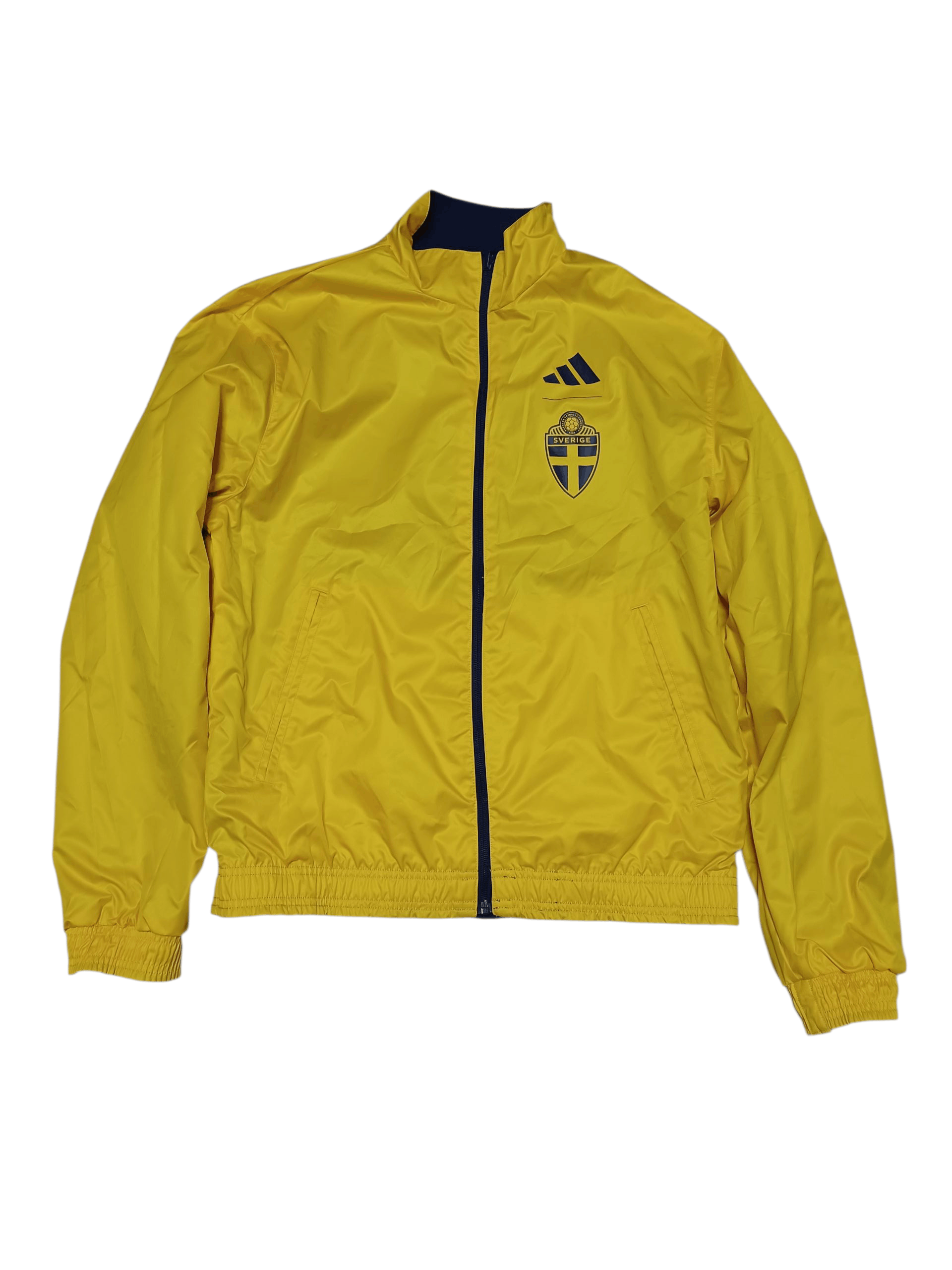 Adidas SWEDEN ADIDAS REVERSEABLE NYLON TRACK JACKET SOCCER Size US S / EU 44-46 / 1 - 4 Thumbnail