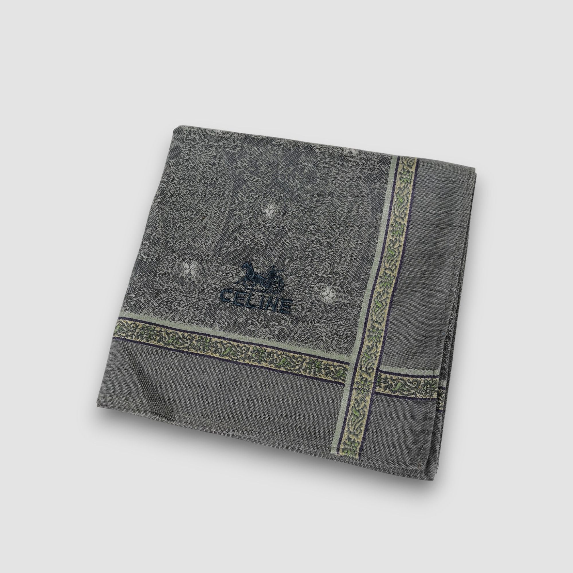 Celine Vintage Celine Paris Handkerchief Neckerchief Bandana Size ONE SIZE - 4 Thumbnail