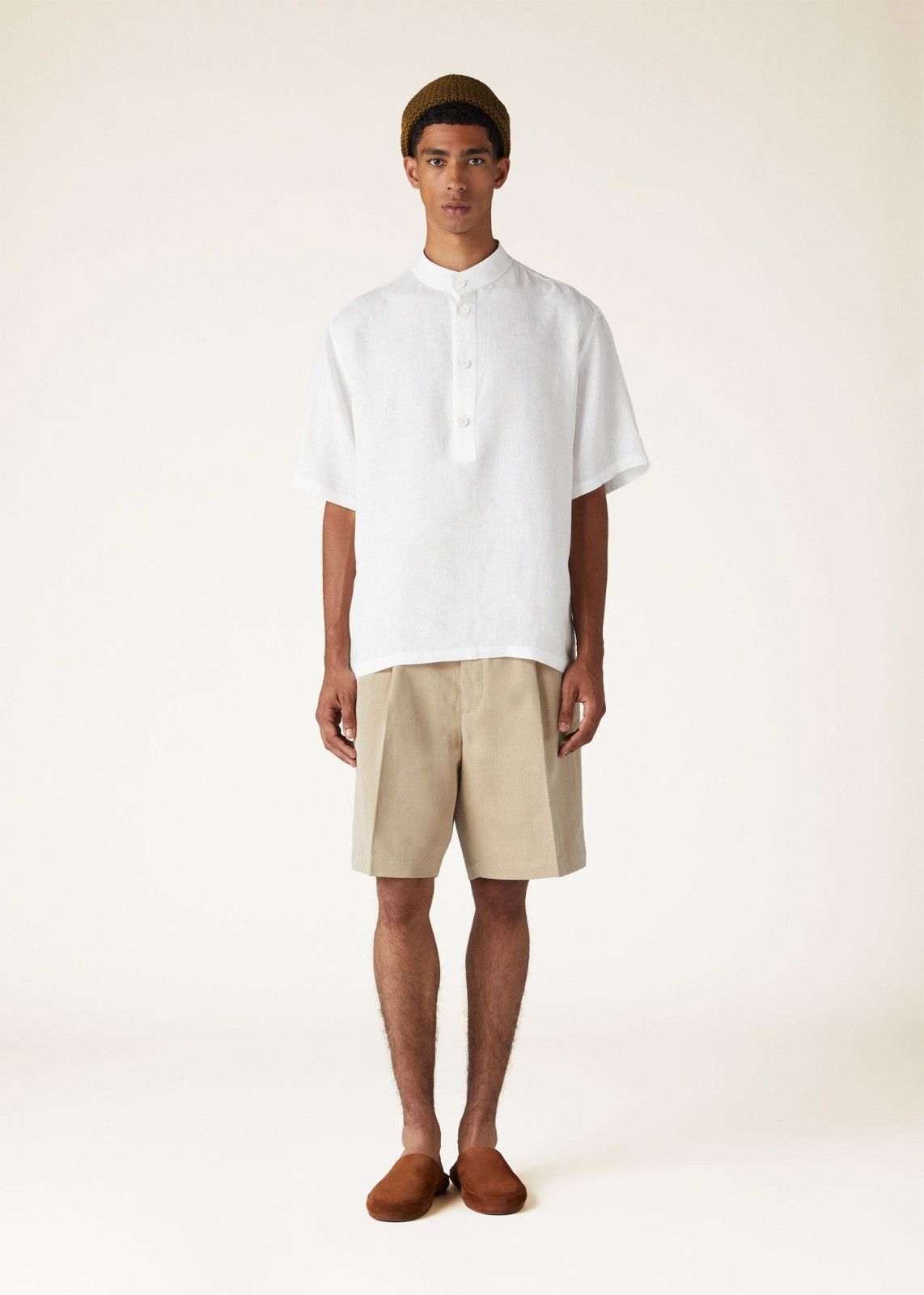 Loro Piana o1srvl11e0325 FAO0374 Shirt in White Size US S / EU 44-46 / 1 - 2 Thumbnail