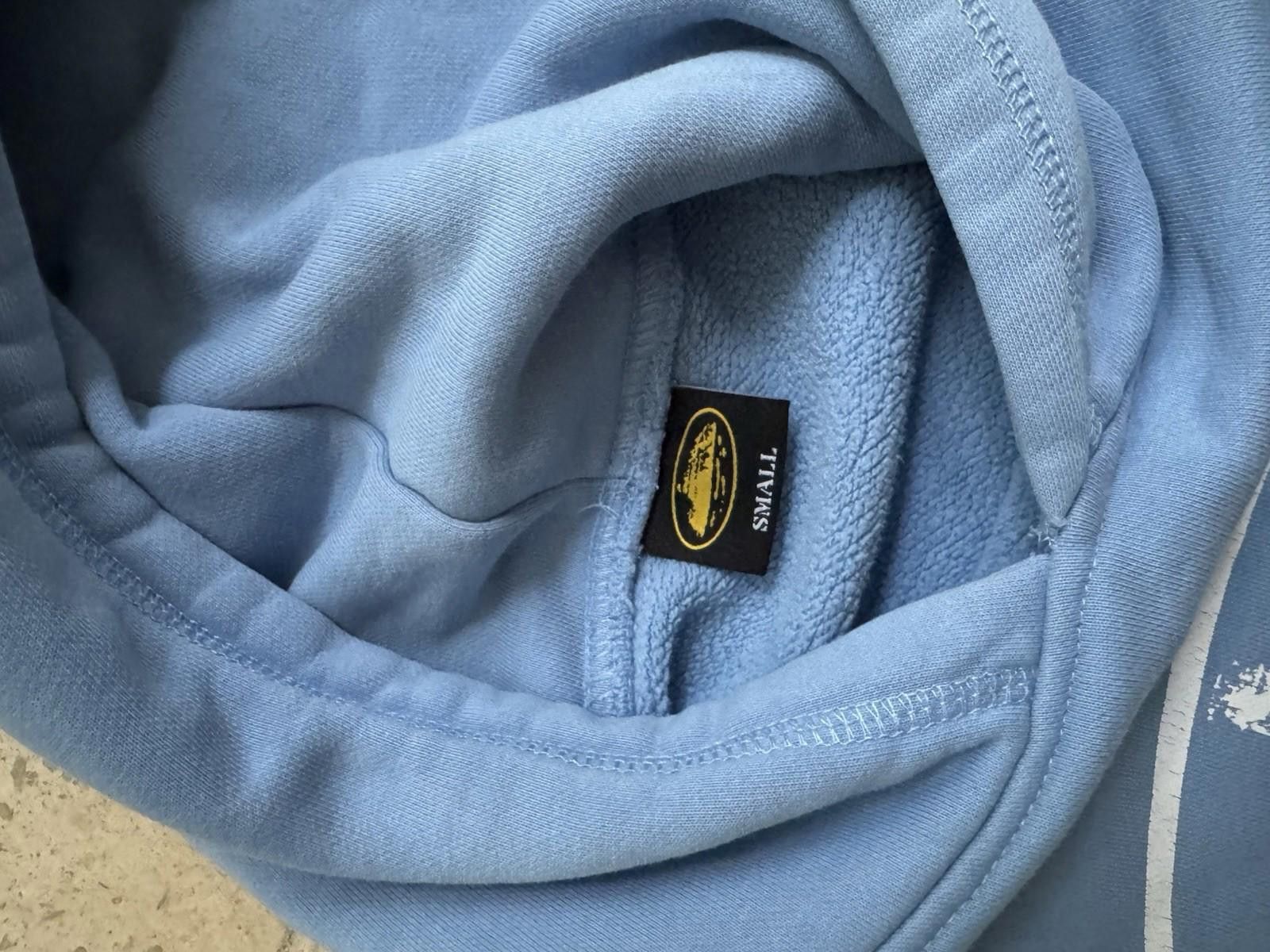 Corteiz Cortez CRTZ Blue Hoodie Size Small Size US S / EU 44-46 / 1 - 2 Thumbnail