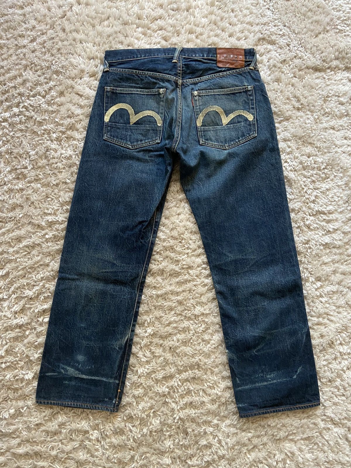 Evisu × Japanese Brand EVISU Genes Osaka embroid Denim Lot 2006 NO