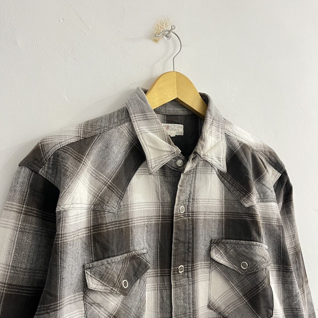 Japanese Brand Jungle Storm Heavy Cotton Flannel Shirt Size US L / EU 52-54 / 3 - 4 Thumbnail