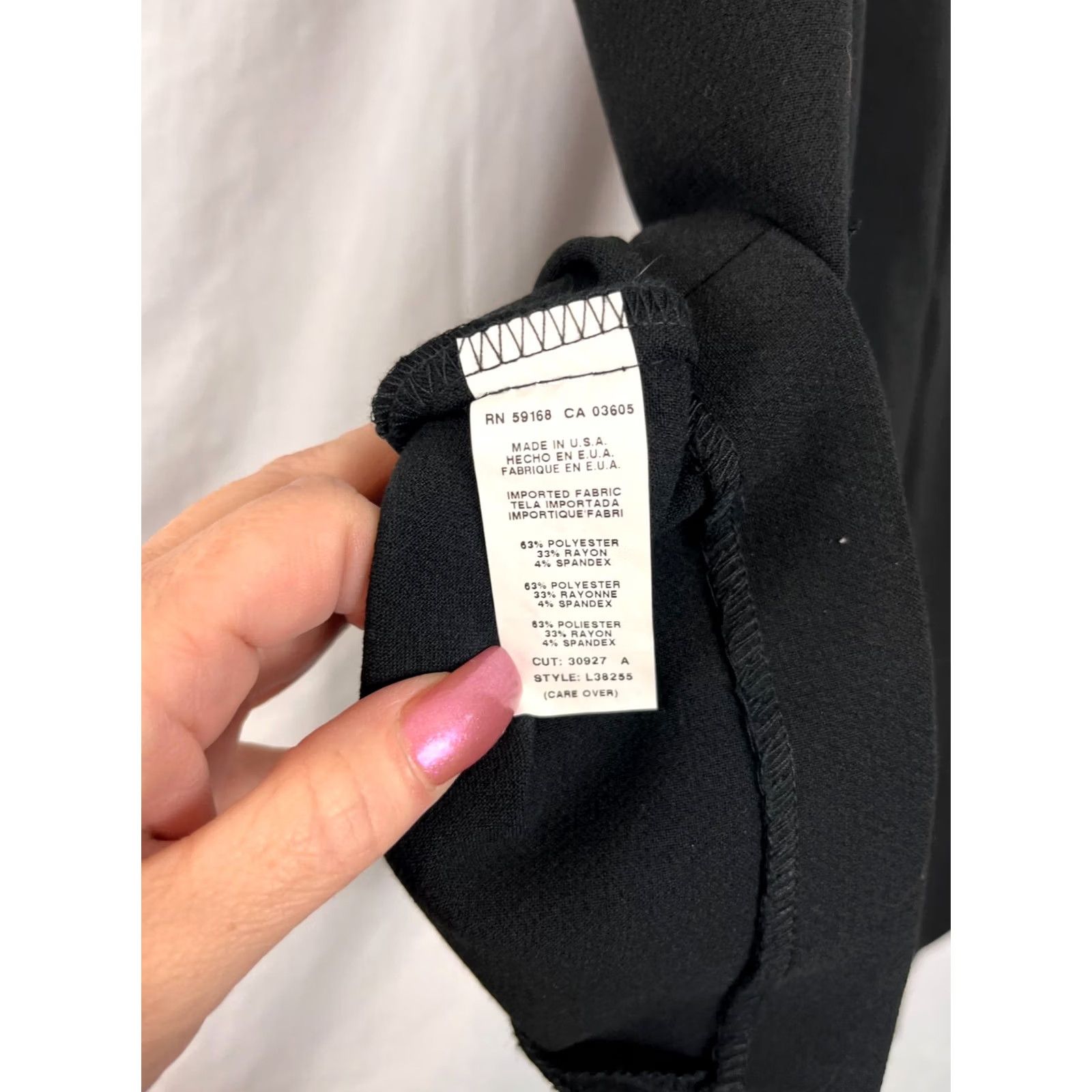 Vintage Karen Kane Skirt Womens 8 Black Lifestyle Size Panels Hidden zipper USA Made New Size 30" / US 8 / IT 44 - 6 Thumbnail