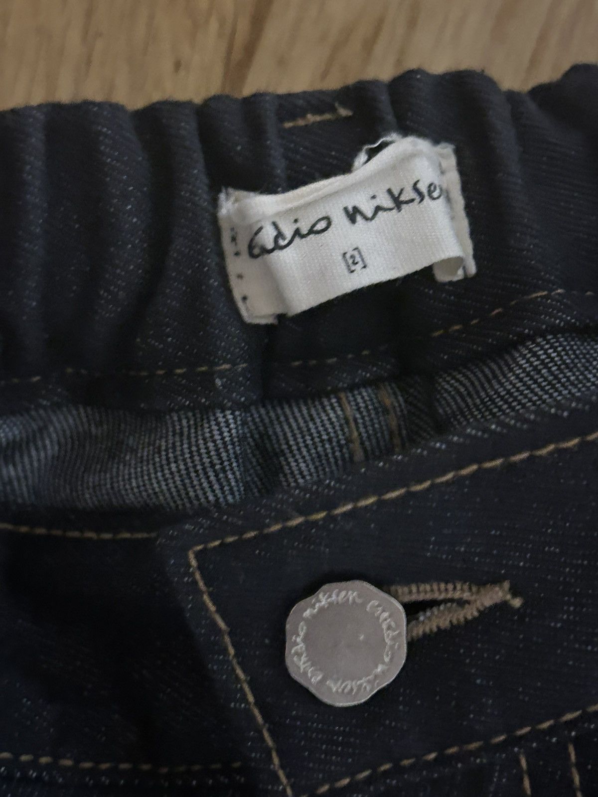 Other Estudio Niksen Raw Denim Balloon Jeans Size US 32 / EU 48 - 3 Thumbnail