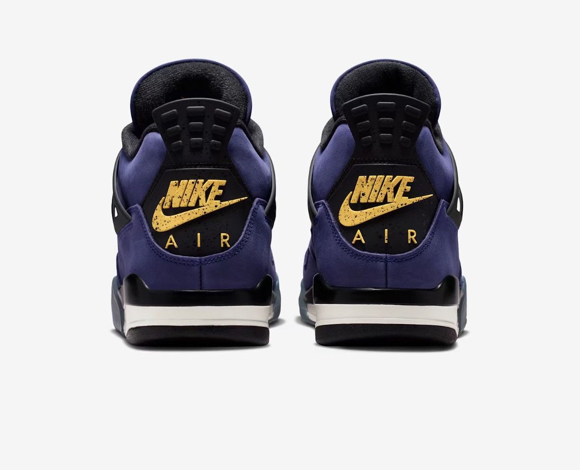 Jordan Brand Nike Air Jordan 4 Retro Imperial Purple Lakers 2026 Size 9 Size US 9 / EU 42 - 2 Thumbnail