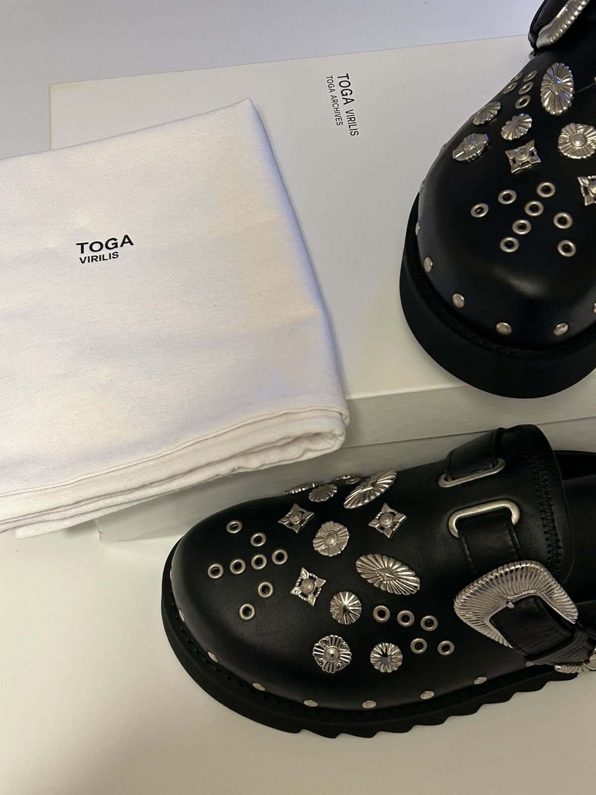 Toga Toga Virilis studded slippers Size US 12 / EU 45 - 13 Thumbnail