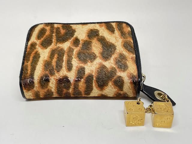 Dior Printed Pony Skin Wallet Size ONE SIZE - 2 Thumbnail
