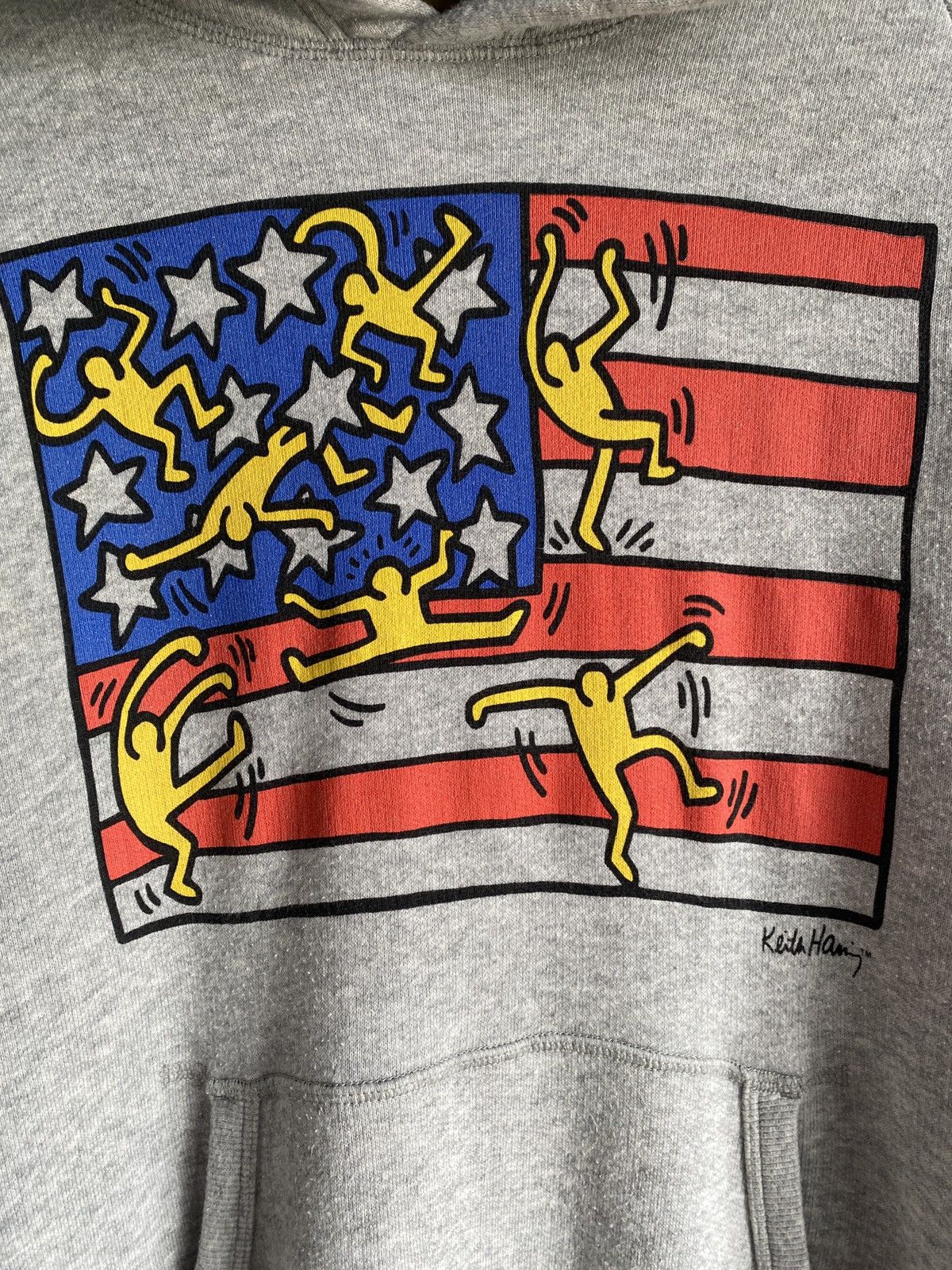 Keith Haring Keith Haring Art Pullover Hoodie Size US M / EU 48-50 / 2 - 2 Thumbnail