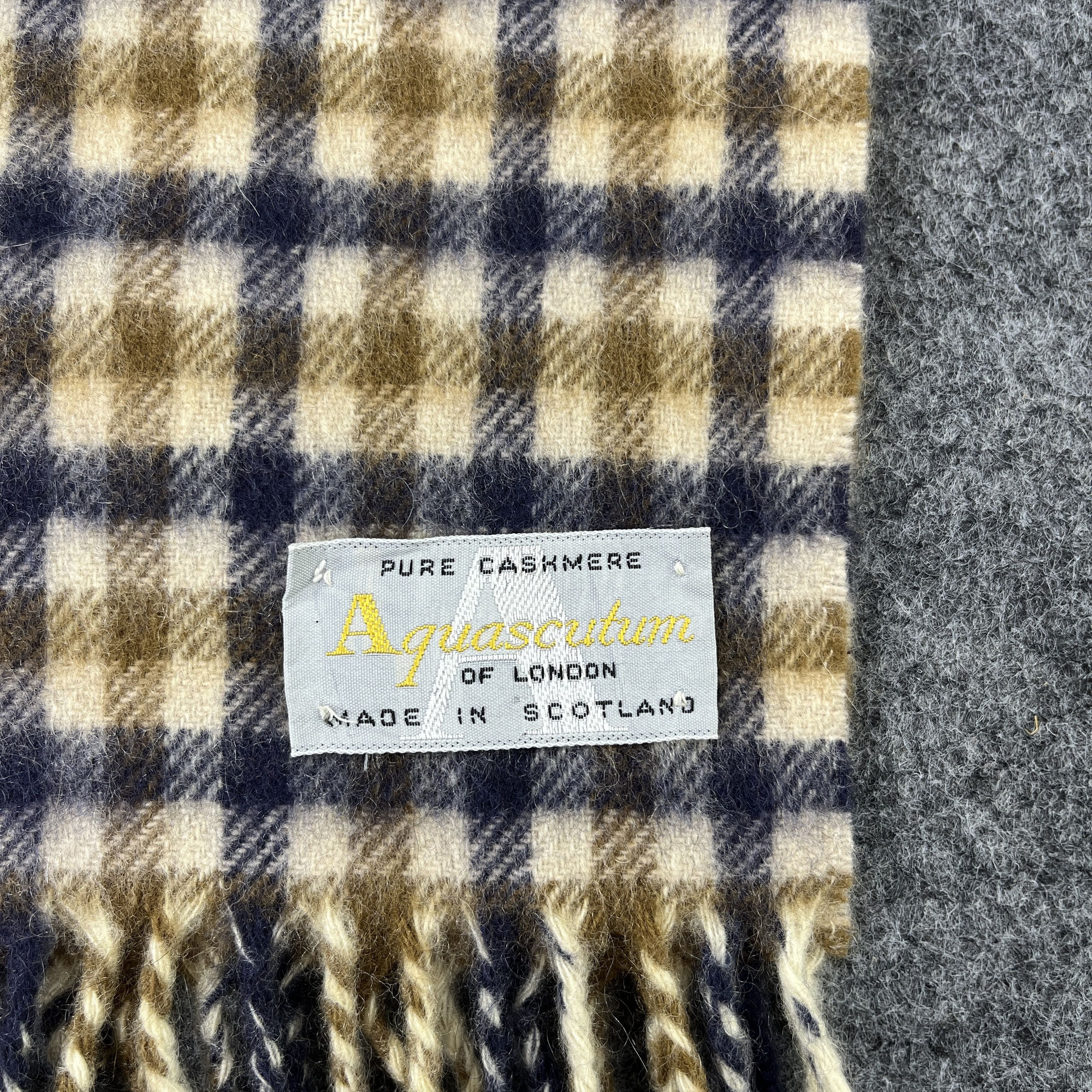 Aquascutum Aquascutum Scarf / Muffler / Neckwear T1257 Size ONE SIZE - 5 Thumbnail