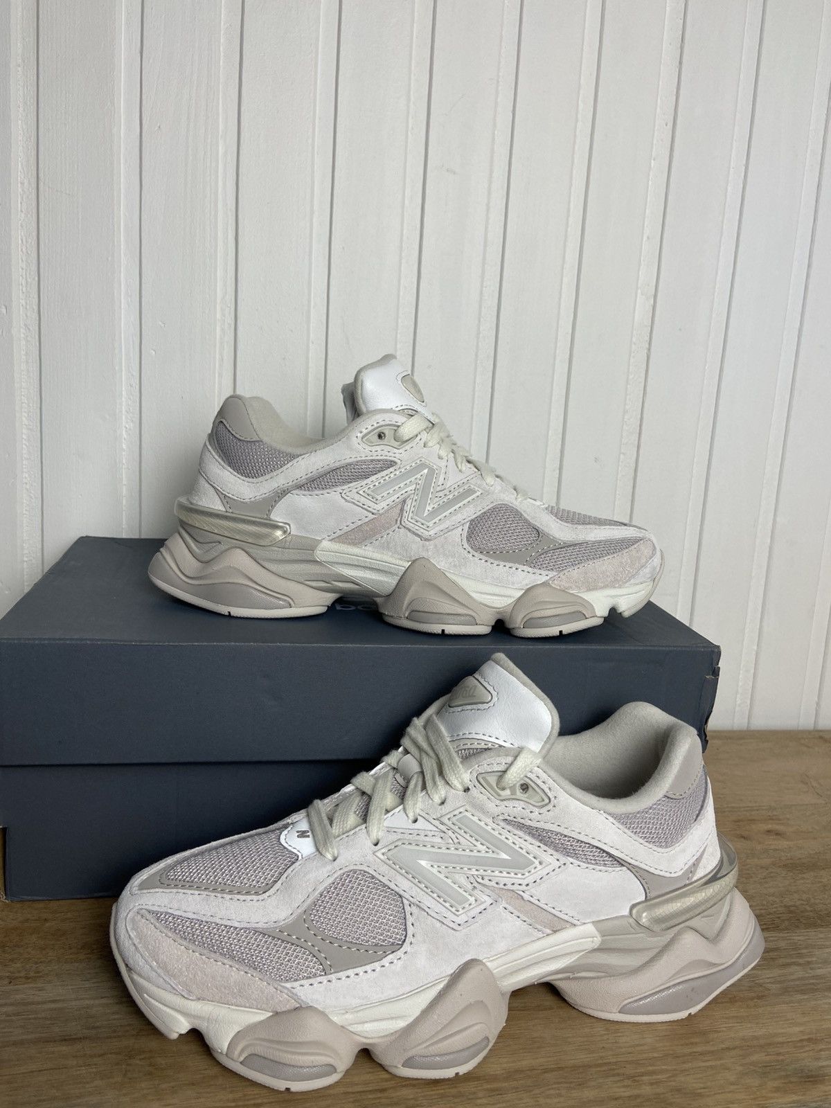 New Balance New New Balance 9060 "Moonbeam" Rare Size 4,5US Size US 4.5 / IT 34.5 - 9 Thumbnail