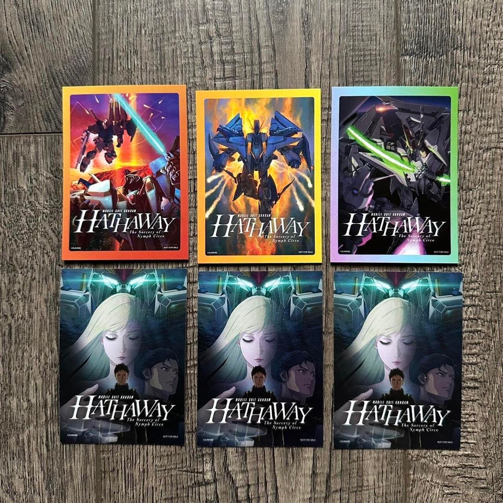 Japanese Brand 2026 Mobile Suit Gundam Hathaway Movie Mini Card Set Lot Size ONE SIZE - 7 Thumbnail