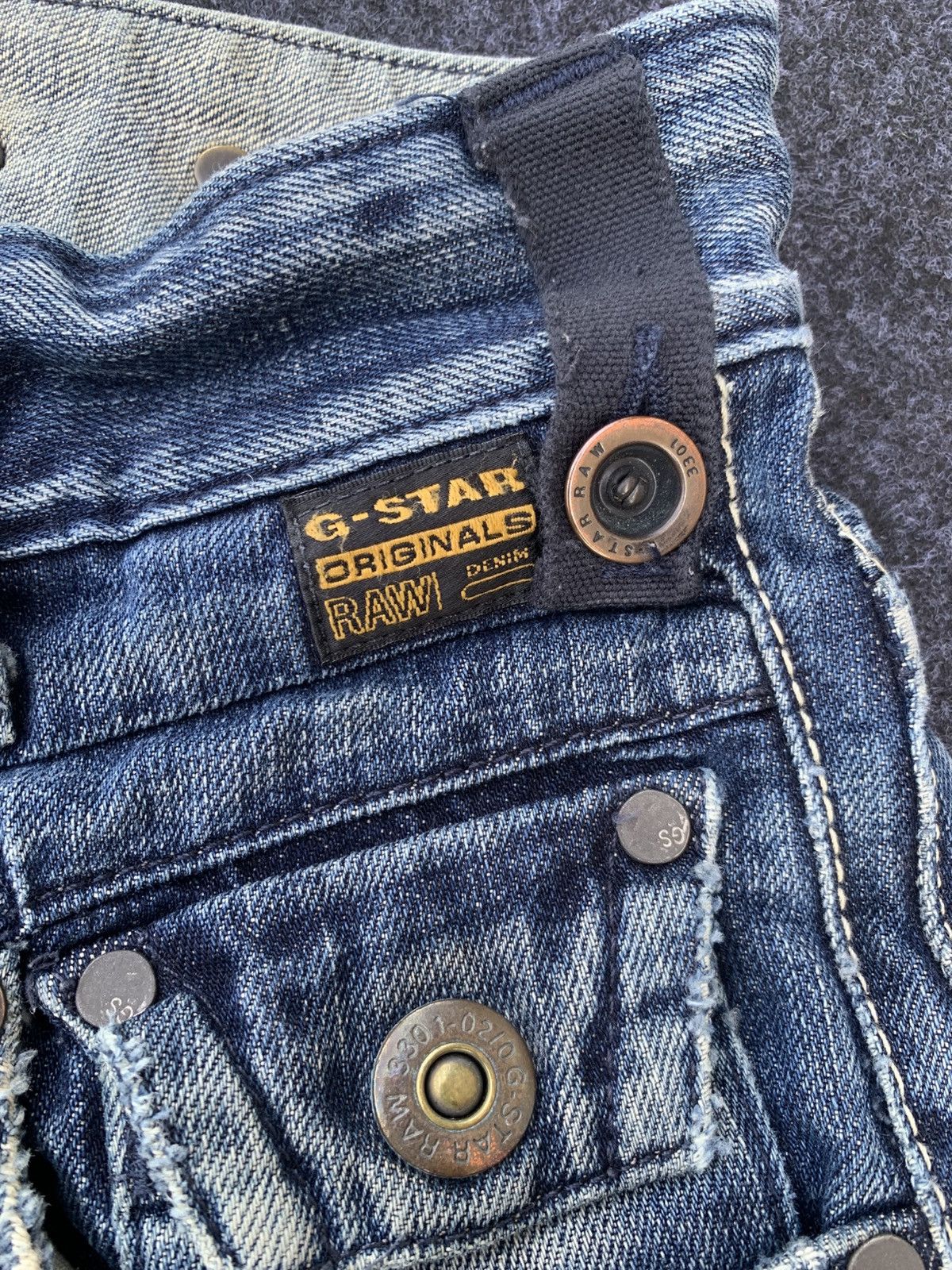 G-Star G-Star Raw 3301 Heritage Workwear Denim Jeans -Multi Pocket Size US 30 / EU 46 - 7 Thumbnail