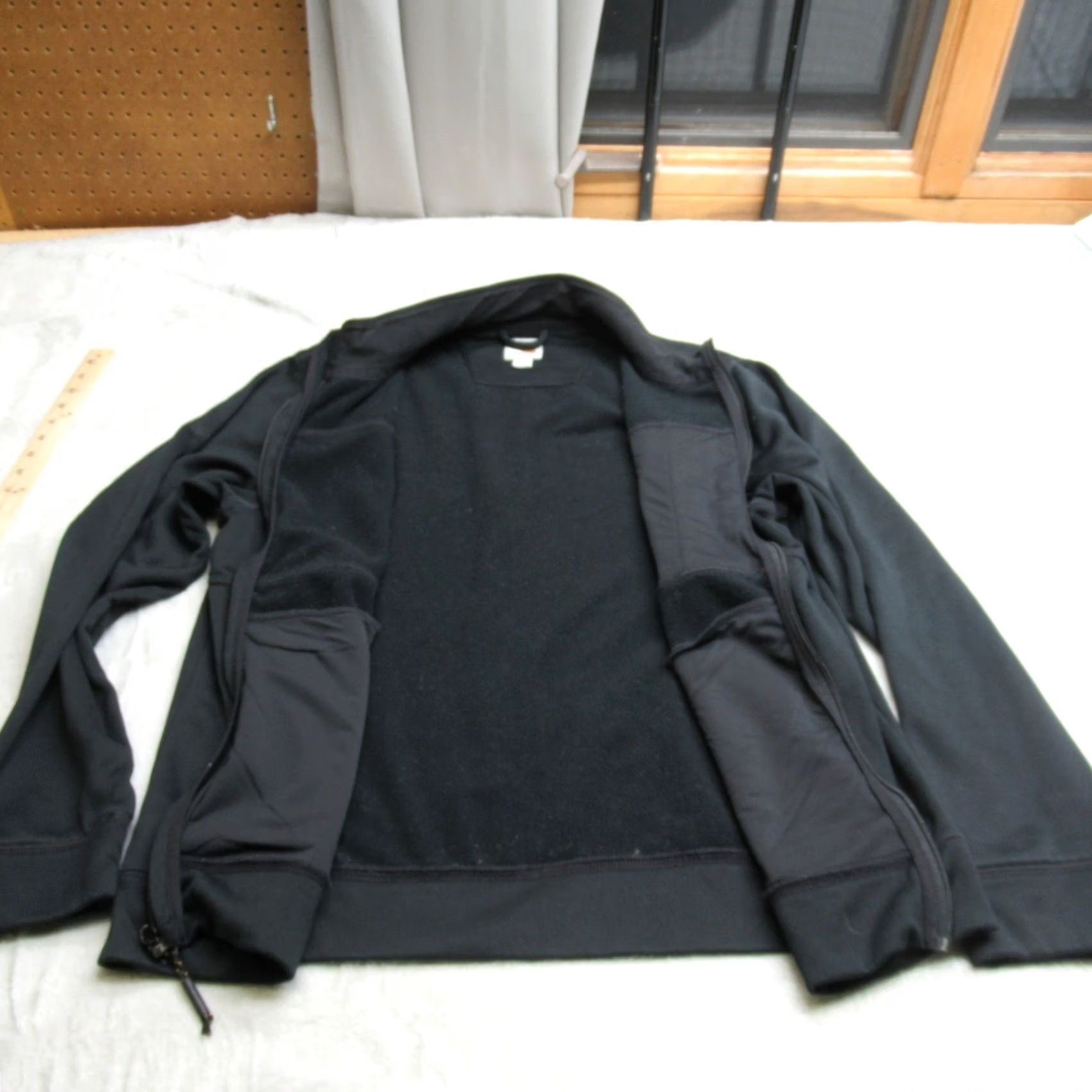 Carhartt Carhartt Jacket Mens Large Black Full Zip Work Jacket Fleece Lined Windbreaker with Pockets Size US L / EU 52-54 / 3 - 3 Thumbnail