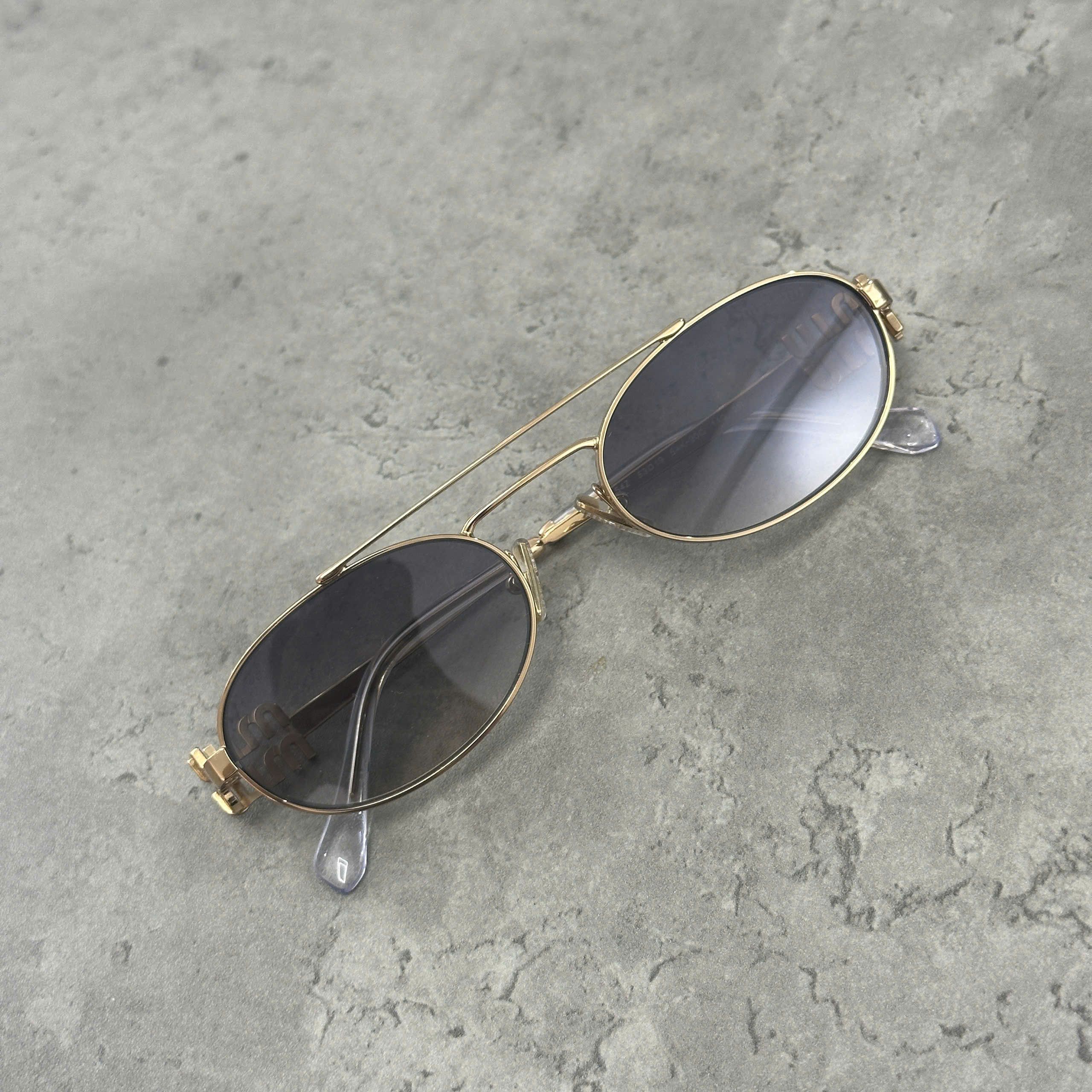 Miu Miu MIU MIU MU 54ZS 5AK30C Sunglasses Size ONE SIZE - 2 Thumbnail