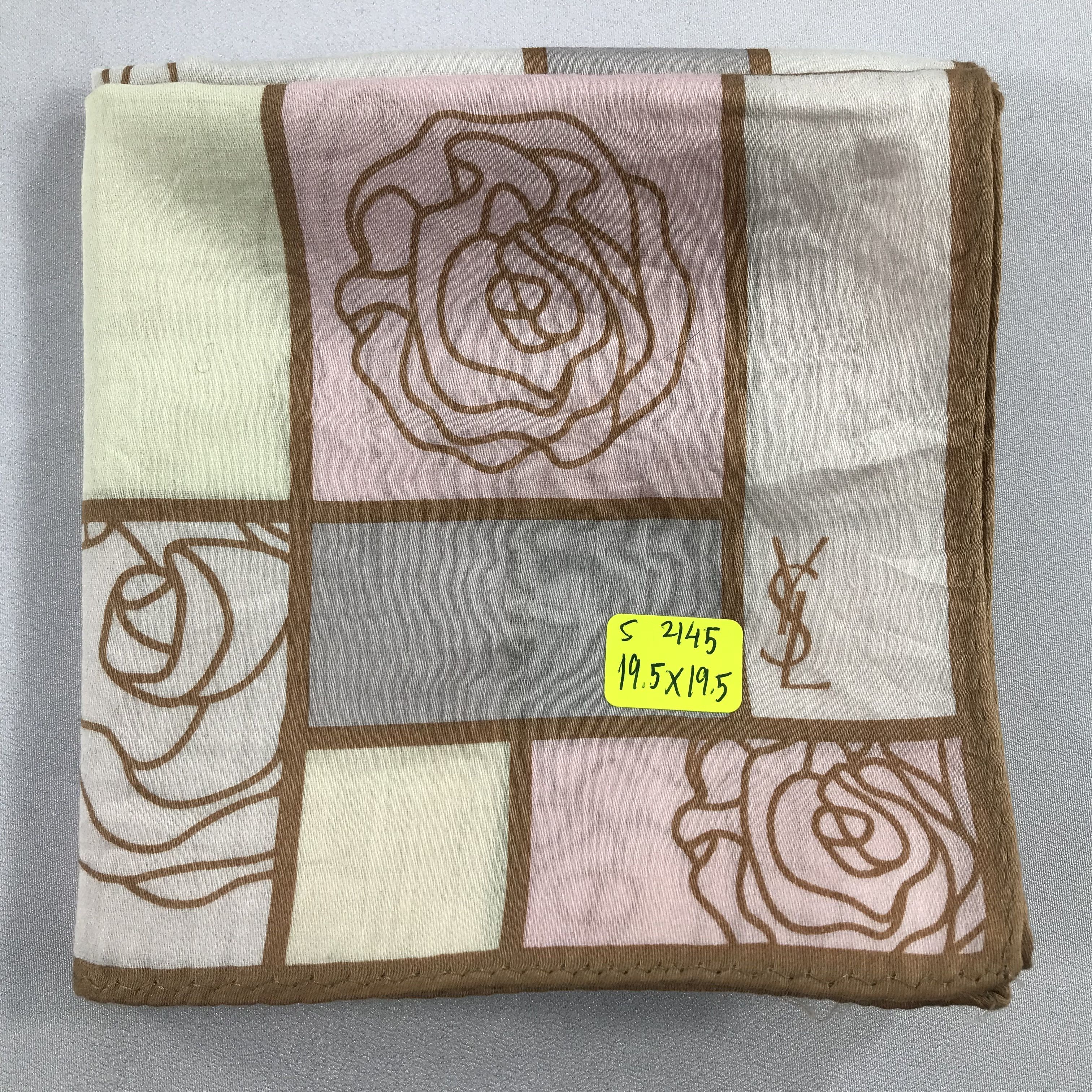 Vintage × Yves Saint Laurent Yves Saint Laurent Bandana /Handkerchief/Neckerchief -S2145 Size ONE SIZE - 5 Thumbnail