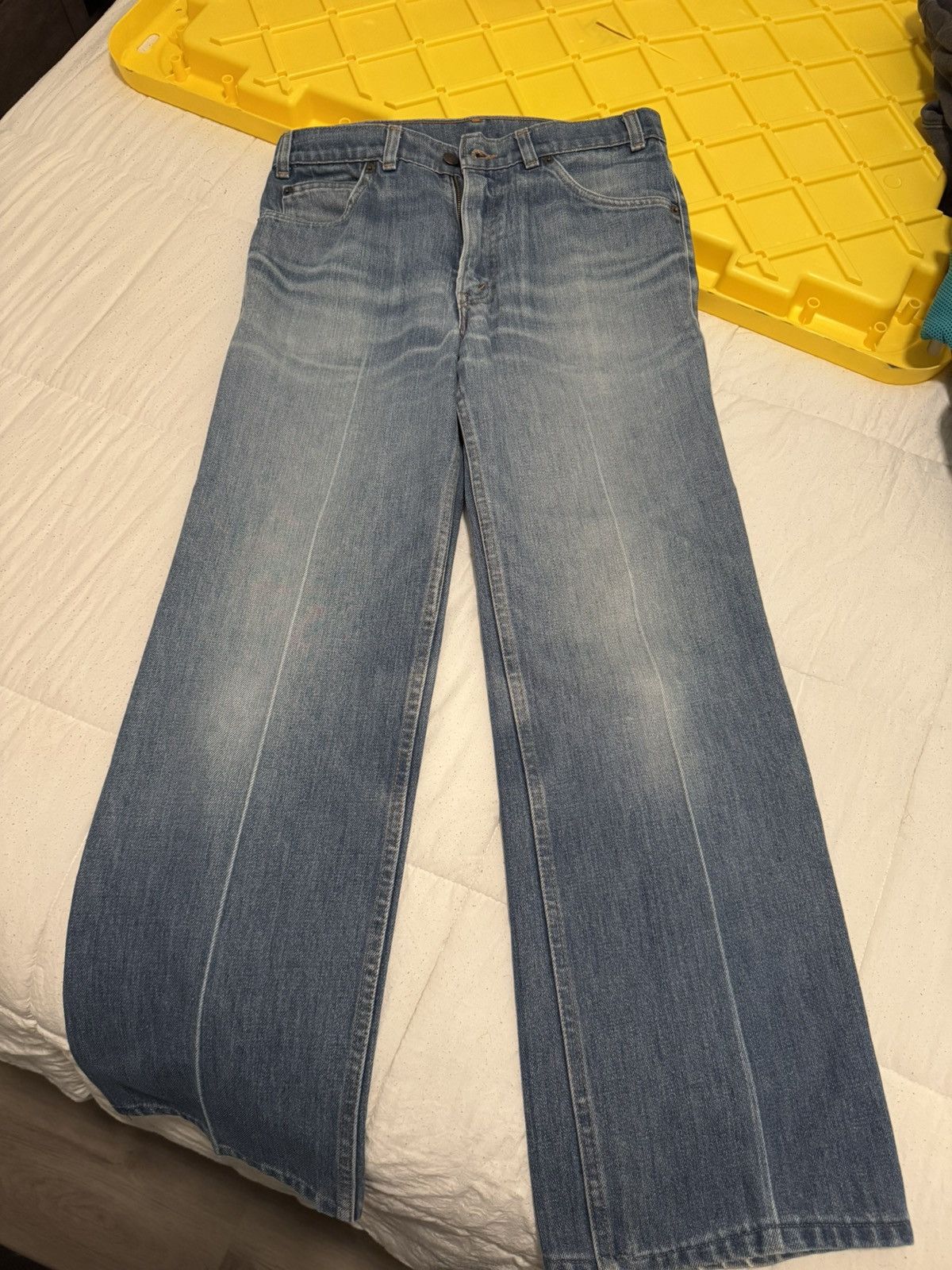 Levi's Vintage Clothing Vintage Levi Strauss - 1980 USA Olympic Games Jeans Size US 33 - 5 Thumbnail