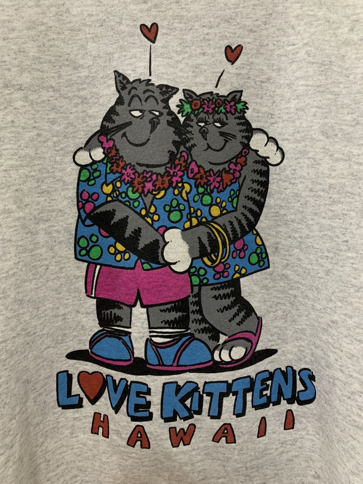 Vintage Vintage Love Kittens Hawaii Size US L / EU 52-54 / 3 - 3 Thumbnail